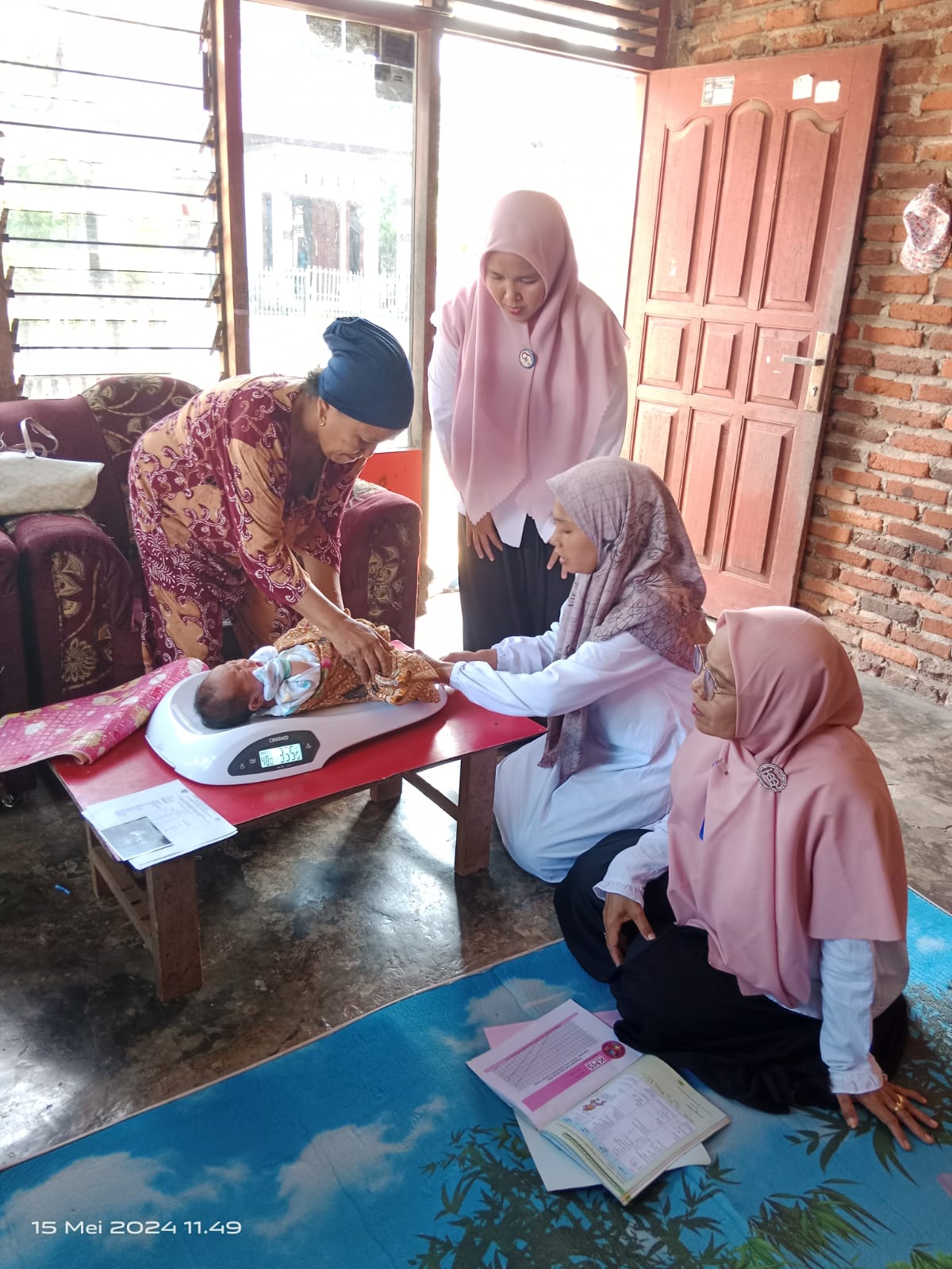 Kunjungan Bayi Berat Lahir Rendah di Nagari Talang Koto Pulai Tapan Puskesmas Ranah Ampek Hulu Tapan