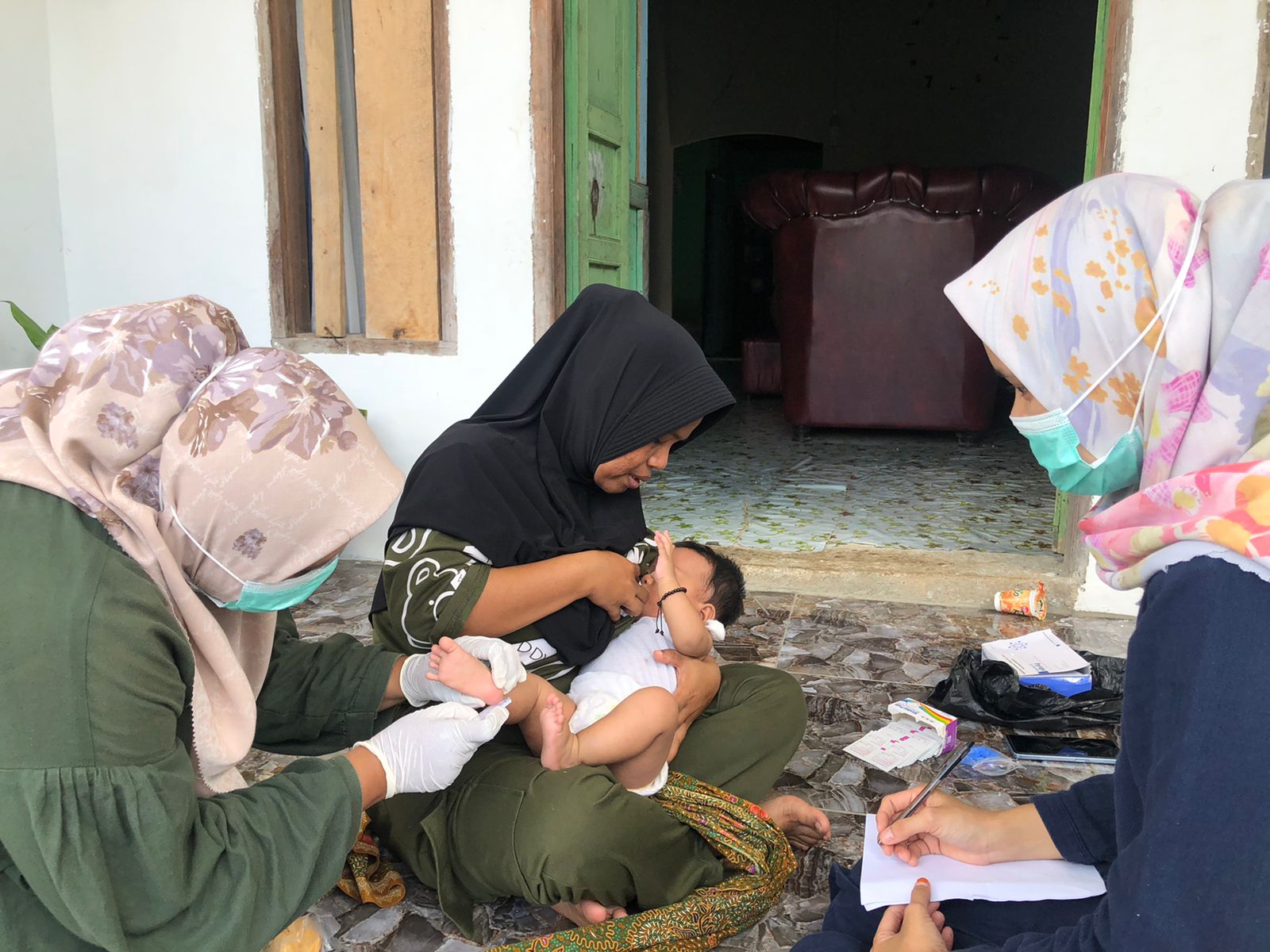 PKM Airpura Penjaringan HBsAG pada Bayi di Nagari Inderapura Timur