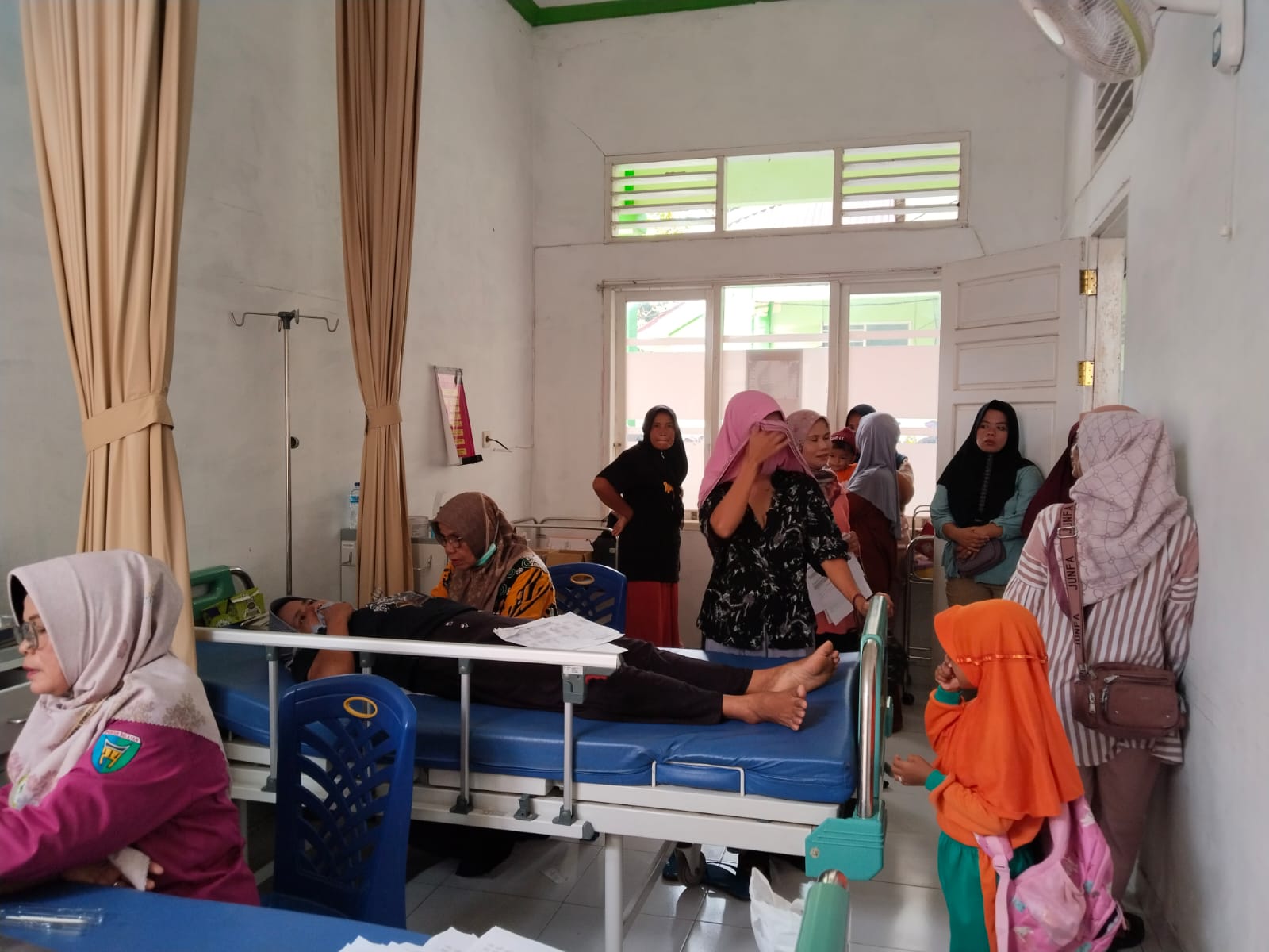 Bhakti Sosial Pelayanan KB MKJP di puskesmas Pasar Kuok oleh BKKBN dan Korlap KB kecamatan
