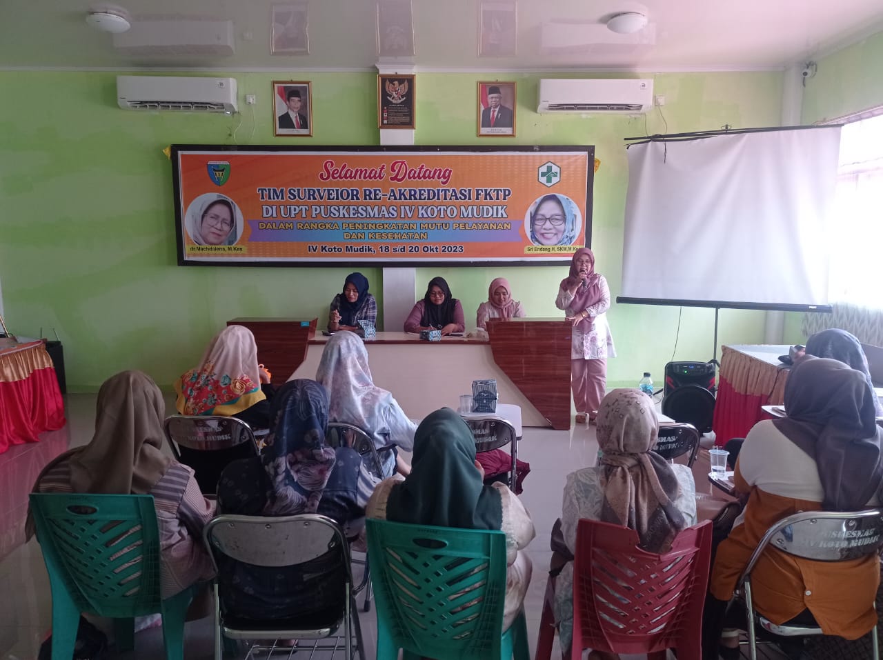PUSKESMAS IV KOTO MUDIK LOKAKARYA PEMBUATAN SOP TATALAKSANA BALITA DENGAN MASALAH GIZI DAN TUMBUH KE