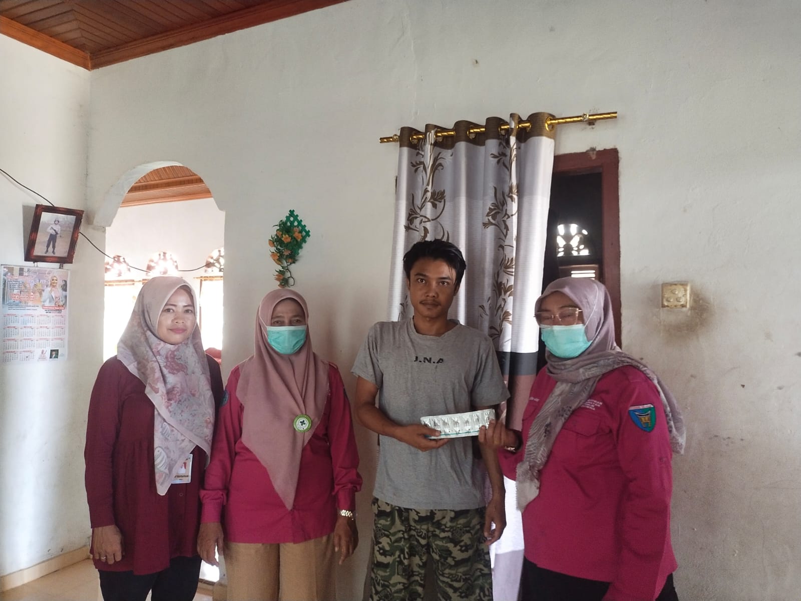 Puskesmas Pasar Kuok Pemantauan Minum Obat (PMO) Pada Pasien  Positif TBC Di Nagari  Koto Nan Duo