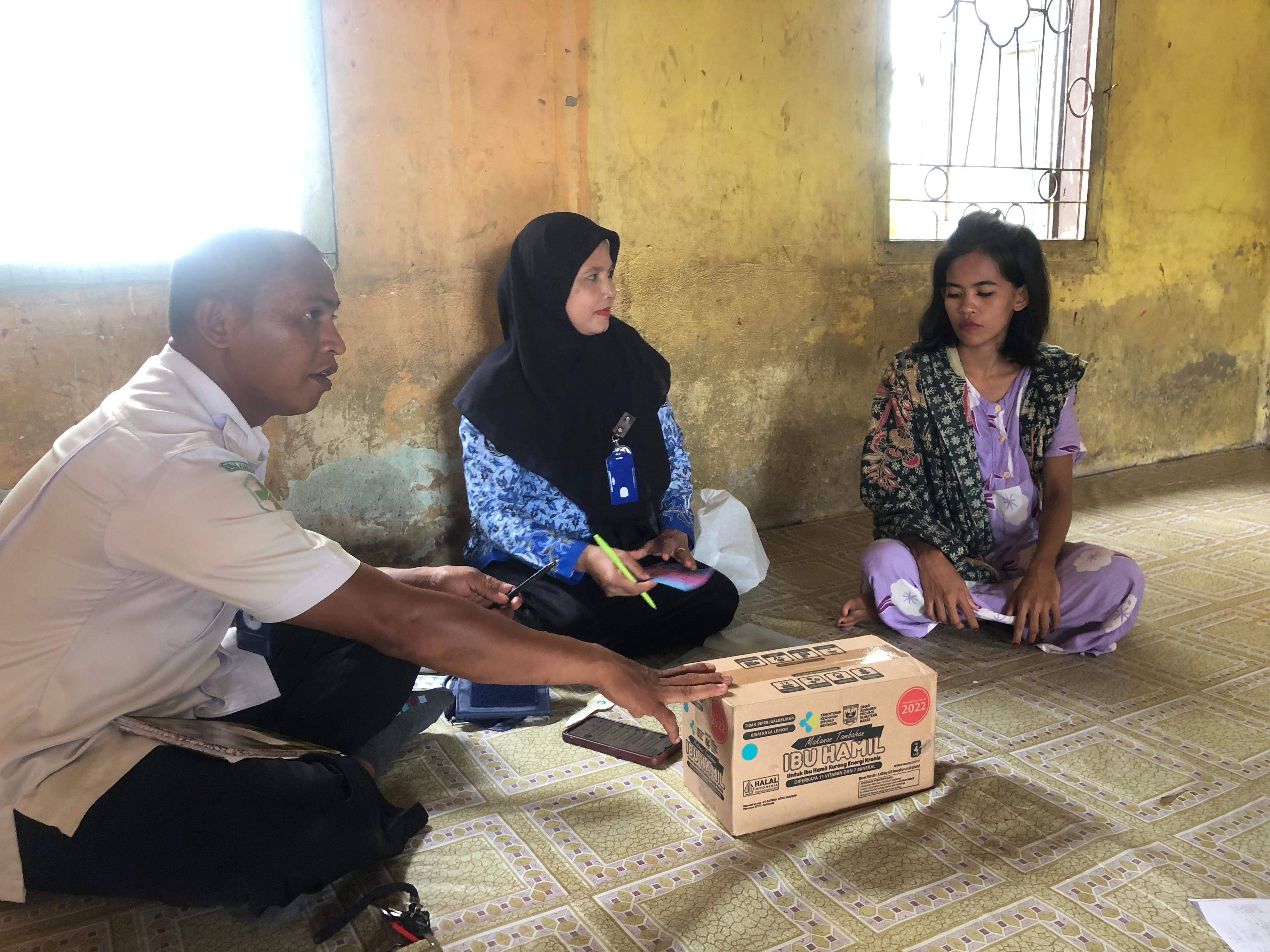 Pelaksanaan Kegiatan Kunjungan Lapangan Bumil (KEK) di Wilayah Kerja Puskesmas Ranah Ampek Hulu Tapa