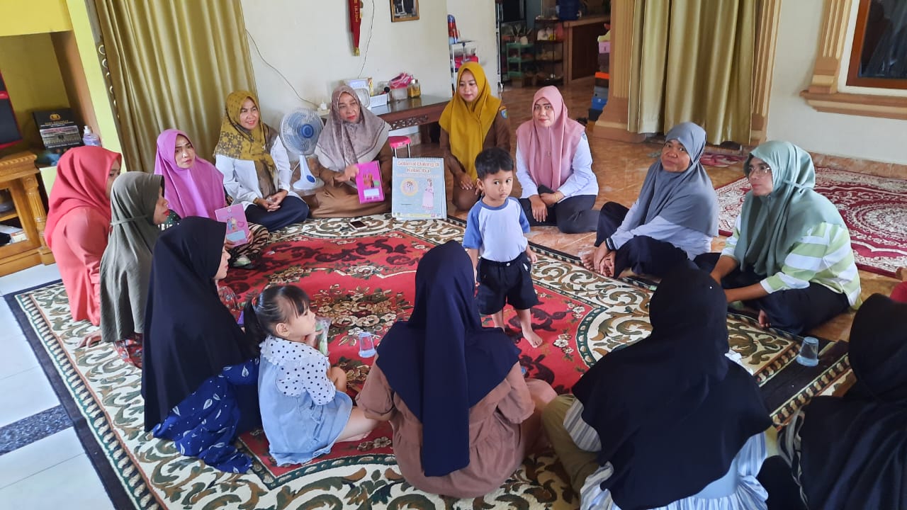 UPT PUSKESMAS KOTO BARU  Pelaksanaan kegiatan Kelas ibu hamil di Kampung Ganting kenagarian Kambang 