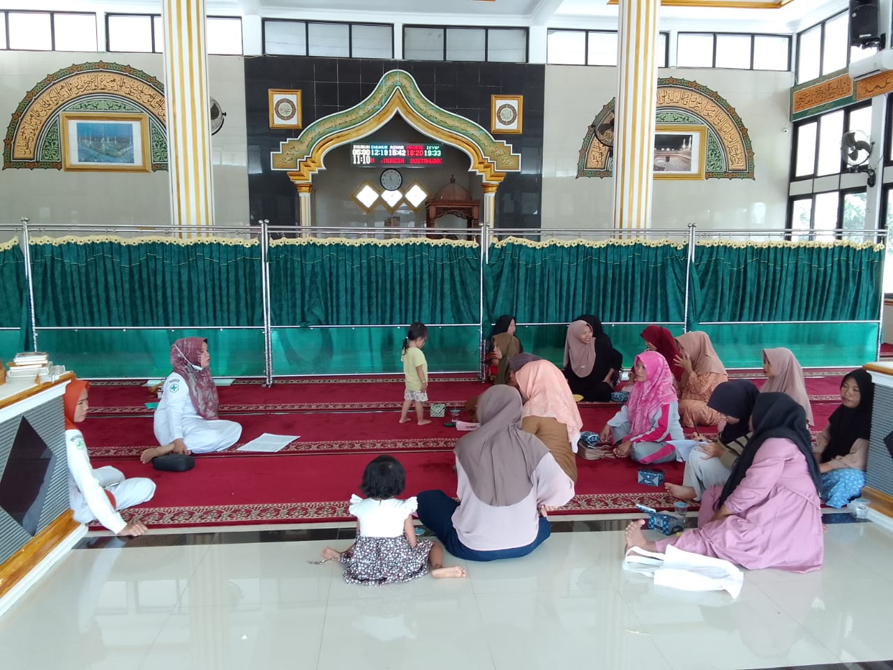 KEGIATAN KELAS IBU HAMIL DI NAGARI INDRAPURA TIMUR PUSKESMAS AIRPURA