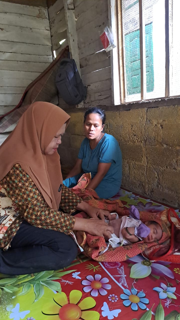 KUNJUNGAN RUMAH IBU NIFAS ( KF 2) DAN KUNJUNGAN NEONATUS(KN 2) PKM BALAI SELASA