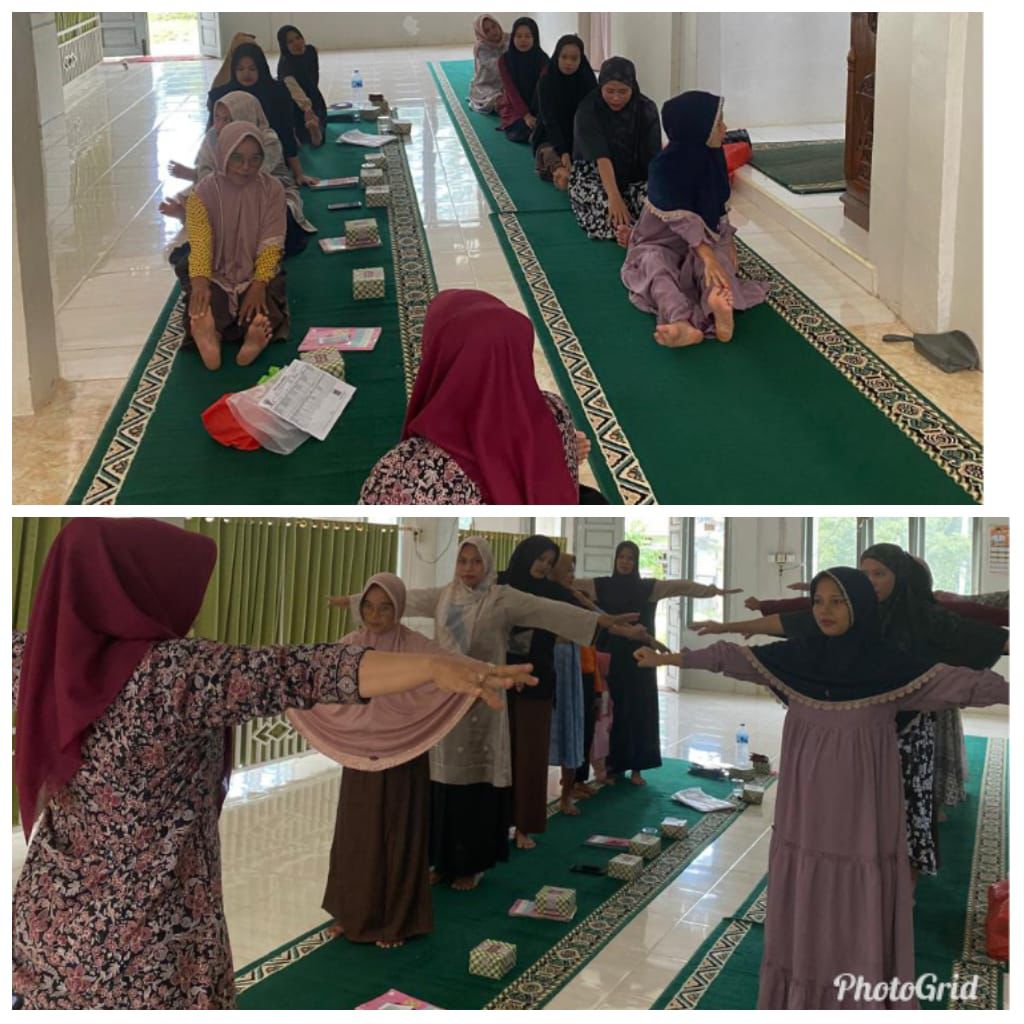 KEGIATAN KELAS IBU HAMIL DI NAGARI TLUK KUALO PUSKESMAS AIRPURA