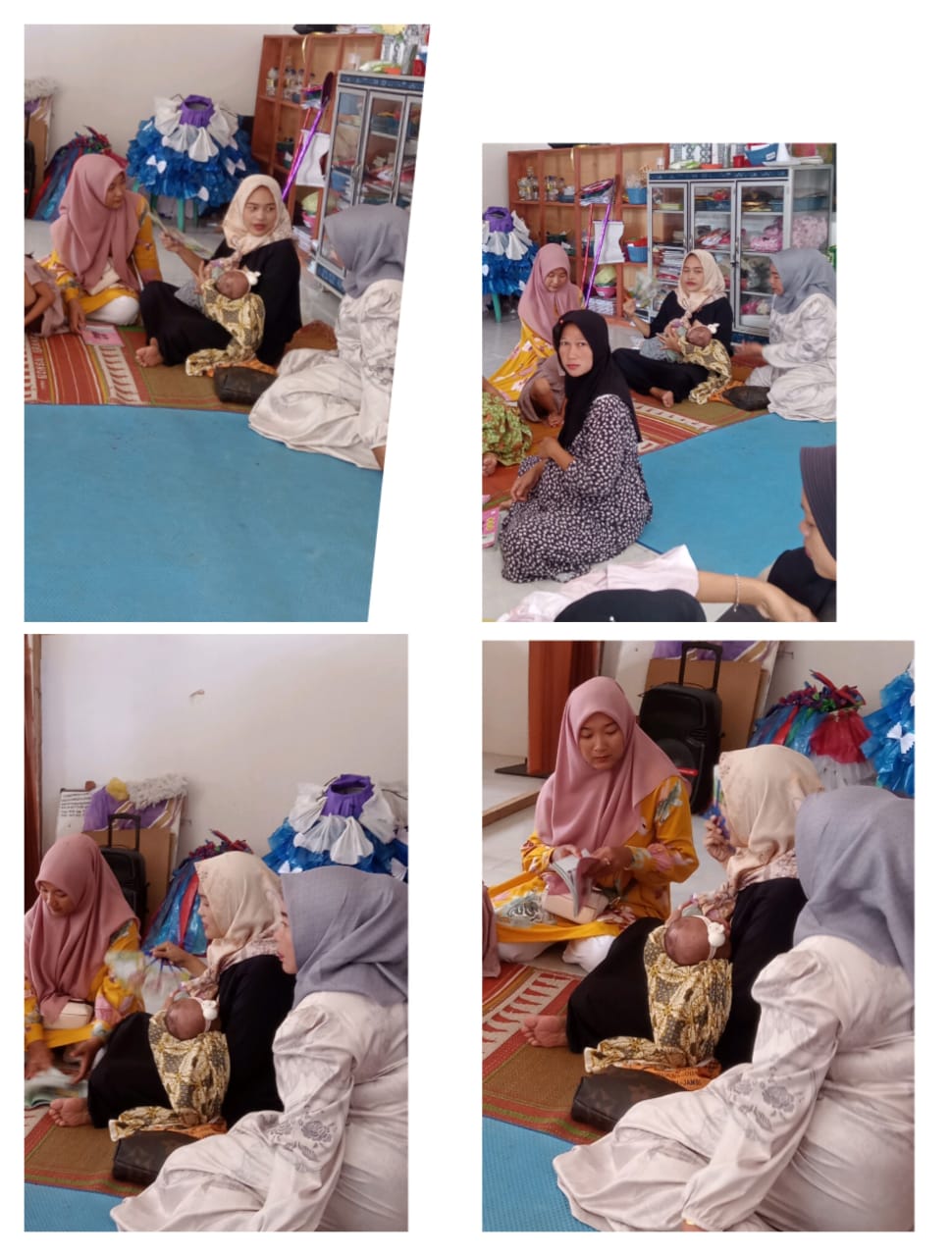 Puskesmas Airpura Kegiatan  Skrining Status Imunisasi Di posyandu Manggis 2