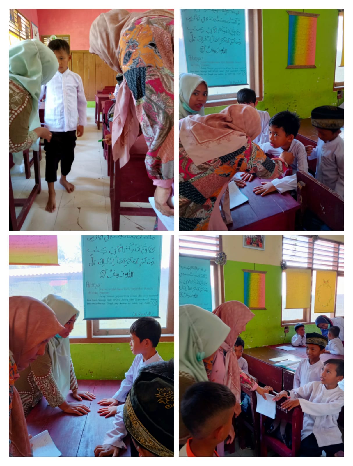 Puskesmas Airpura melakukan kunjungan ke SDN 09  skrining penyakit kusta/frambusia