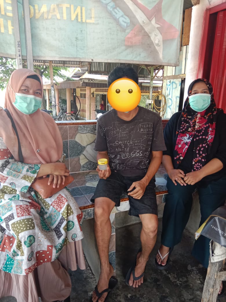 Puskesmas Airpura Melakukan Pelacakan TBC Di Nagari Taluk Kualo