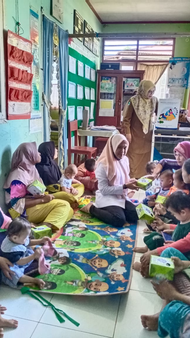 Puskesmas Kayu Gadang Penyuluhan KB di poskesri Tj Gadang Kanagarian Amping Parak Timur