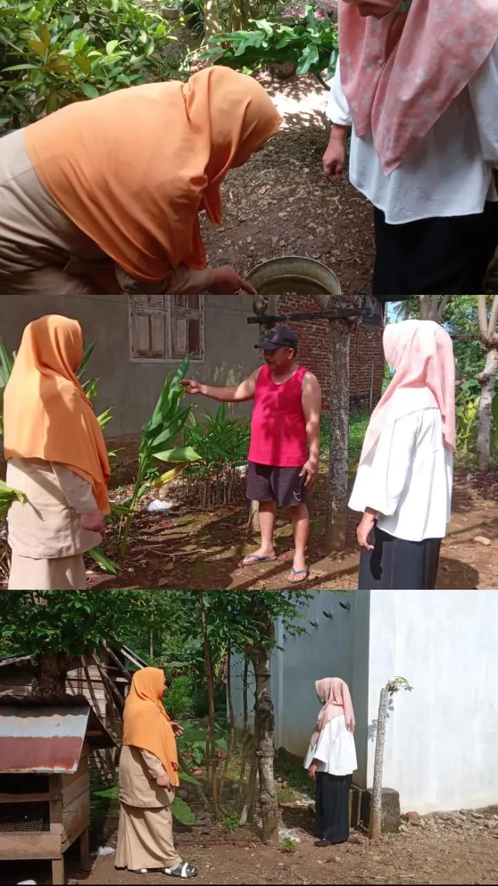 PKM Airpura Survei vektor Malaria dan DBD di Nagari Lalang Panjang