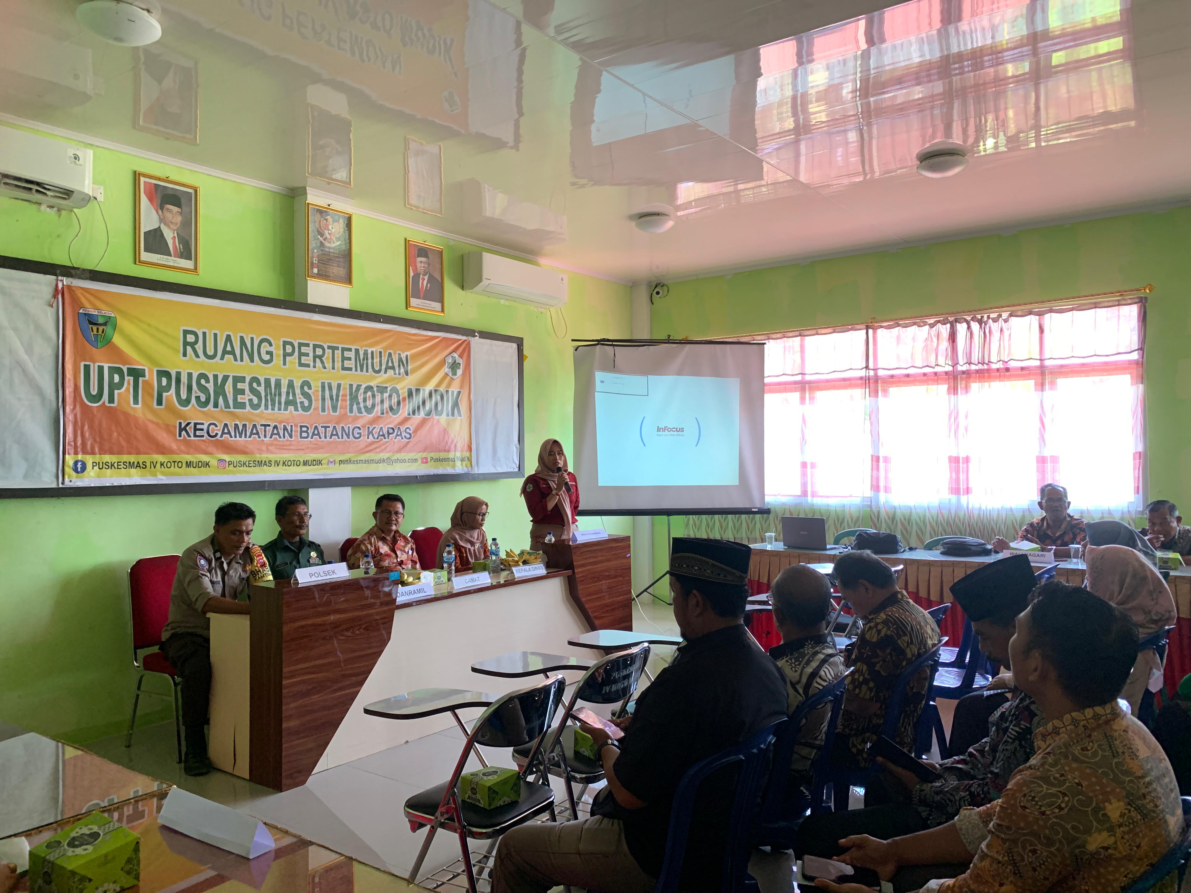 PUSKESMAS IV KOTO MUDIK LOKMIN LINTAS SEKTOR TRIWULAN II