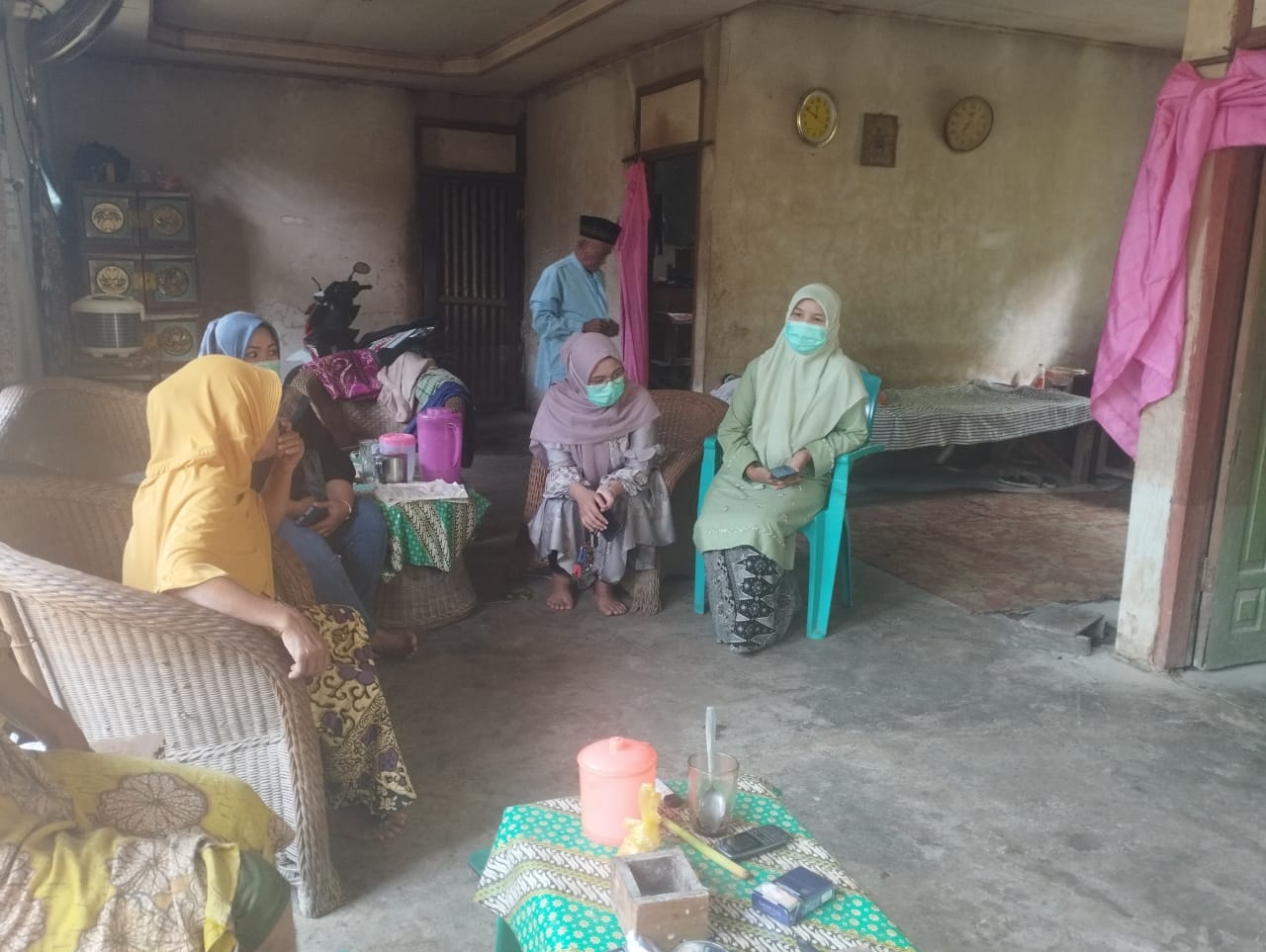KEGIATAN KUNJUNGAN RUMAH PASIEN DIABETES MILITUS PUSK.PS.BARU 