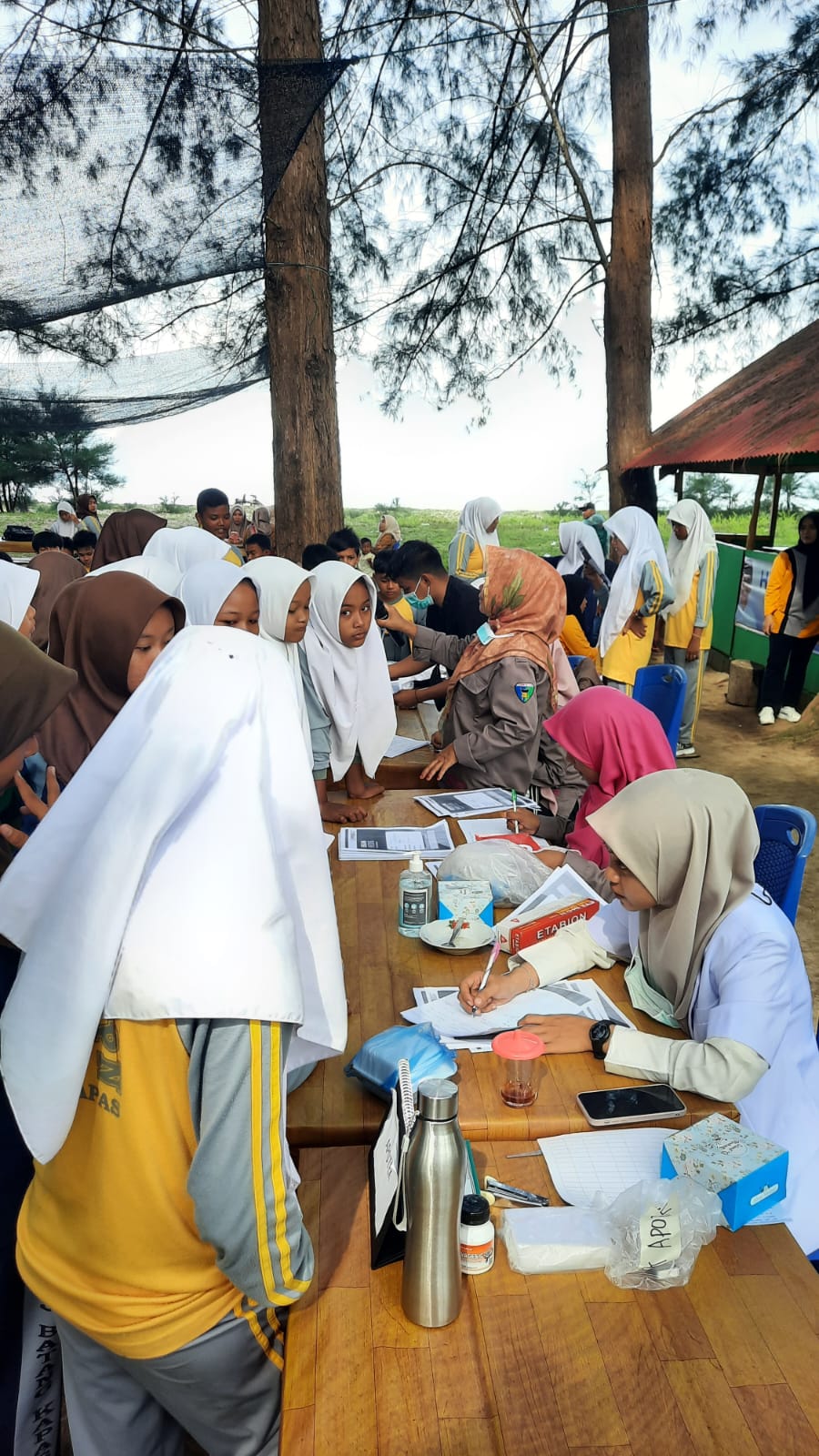 Kegiatan kebugaran jasmani di sekolah SLTP N 3 Pasar Taluk