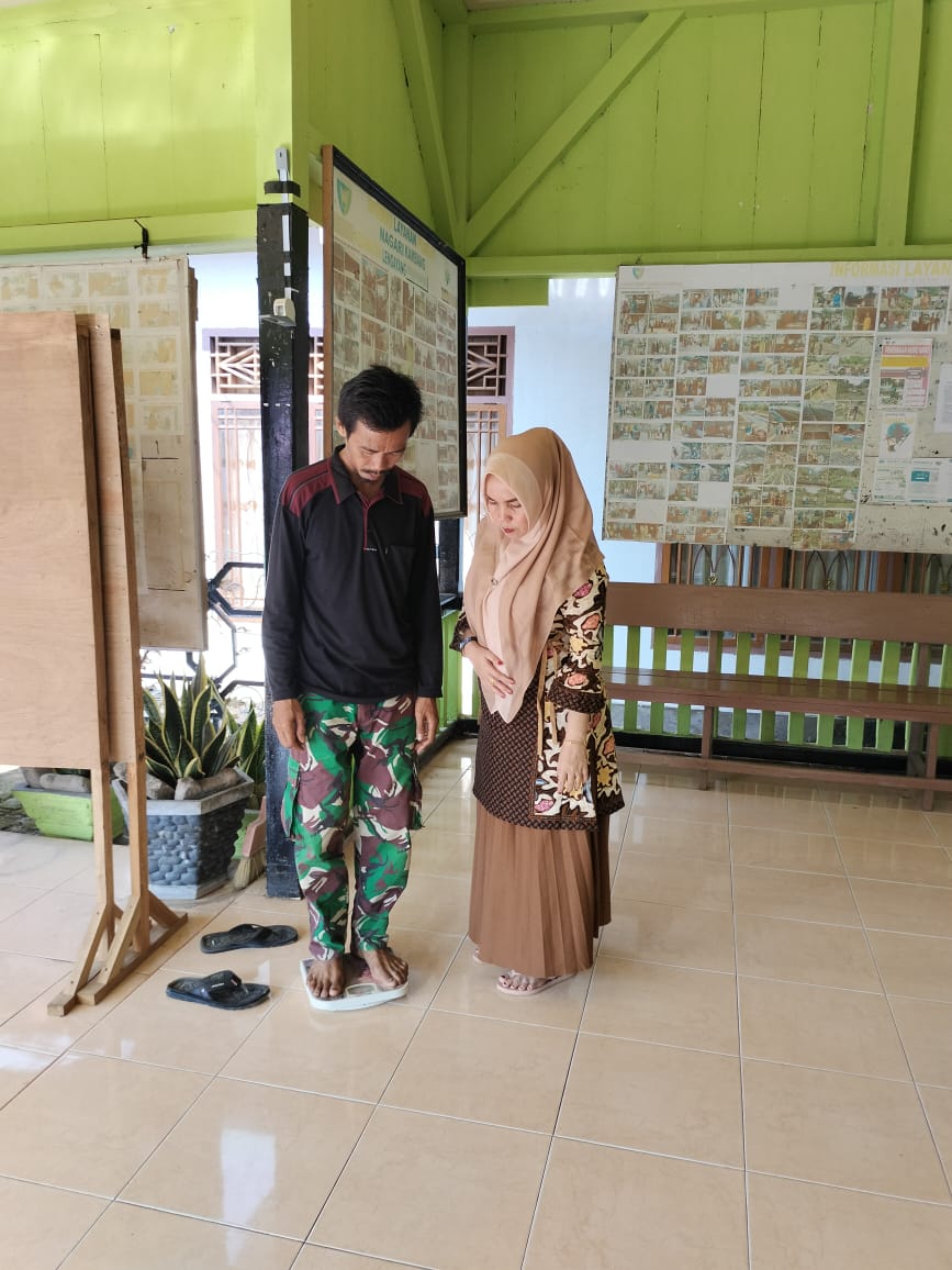 KEGIATAN PTM ( DETEKSI DINI PEMERIKSAAN KESEHATAN) DI PASAR BALAI KAMIS WILAYAH KERJA PUSKESMAS KOTO