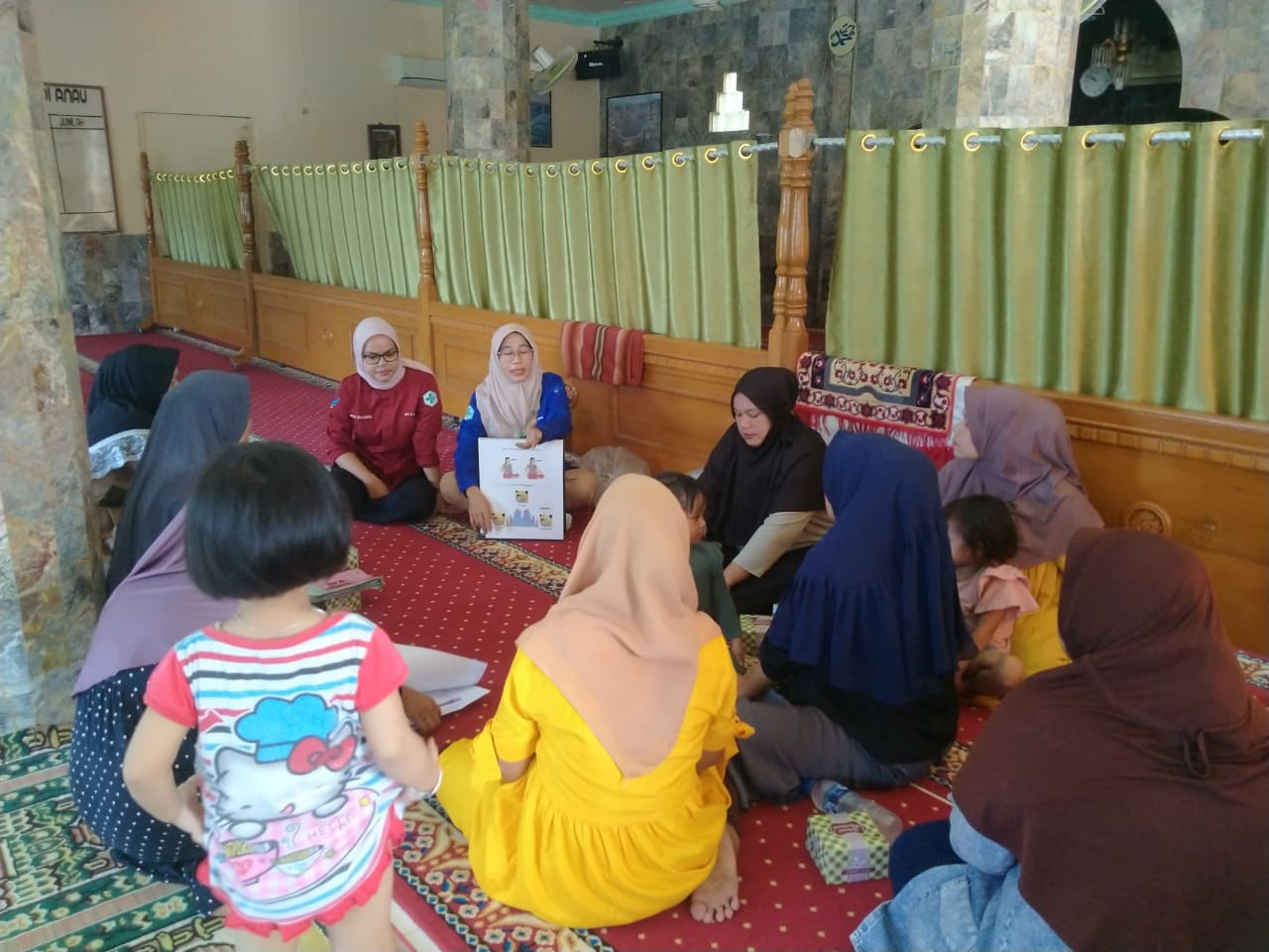 Pelaksanaan Kelas Ibu Hamil di Nagari cerocok anau wilayah Kerja Puskesmas Tarusan 