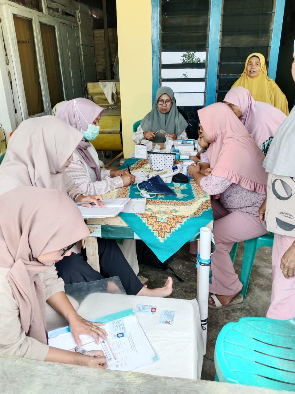 PELAKSANAAN PUSKEL DAN PELAYANAN PASAR DI PASAR PAGI  KAMPUNG PINANG KOTO NAN DUO PUSKESMAS PASAR KU