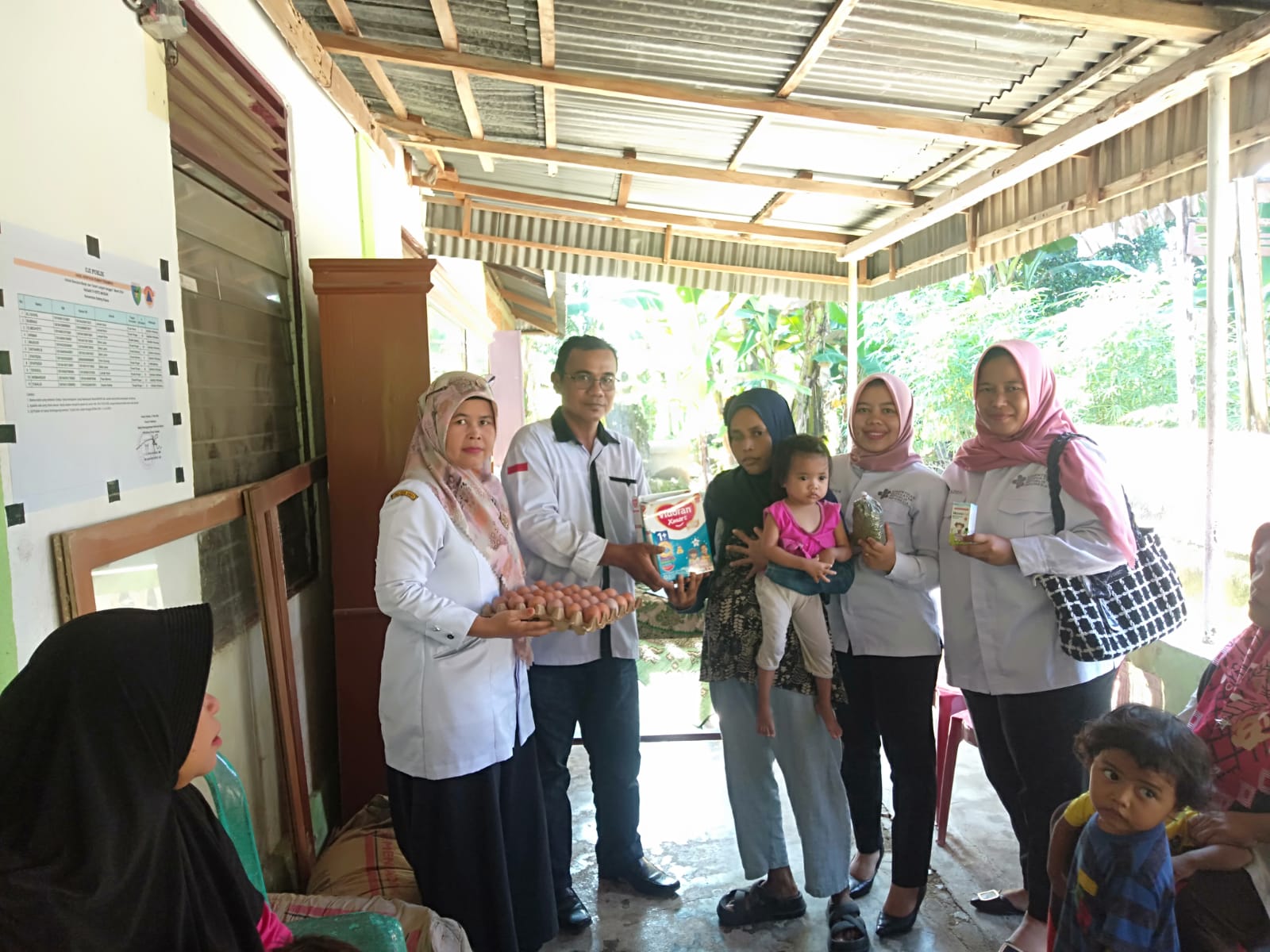 PUSKESMAS IV KOTO MUDIK PENUTUPAN  POS GIZI