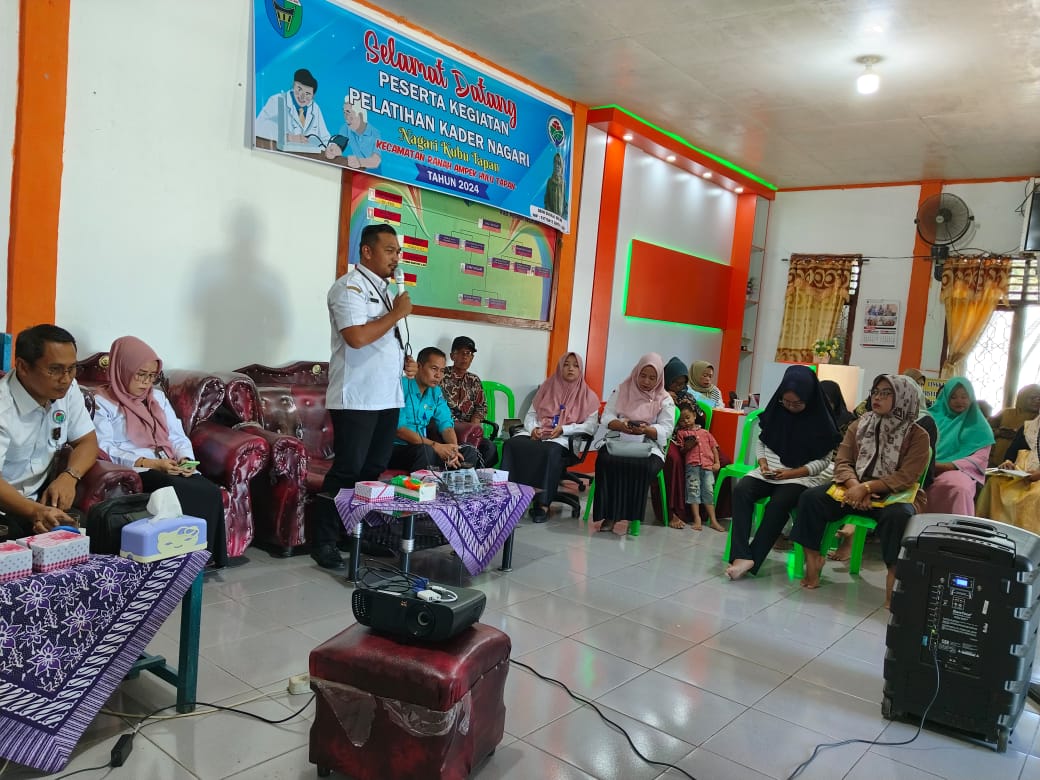 PENINGKATAN KAPASITAS KADER KESEHATAN NAGARI MELALUI PELATIHAN KADER