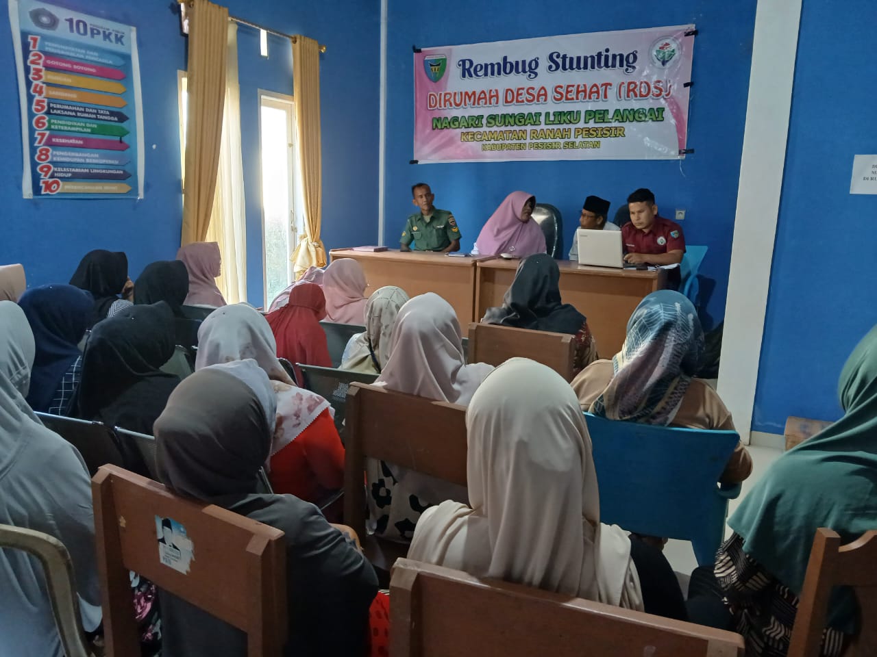 KEGIATAN REMBUK STUNTING di NAGARI SUNGAI LIKU PELANGAI PUSKESMAS BALAI SELASA
