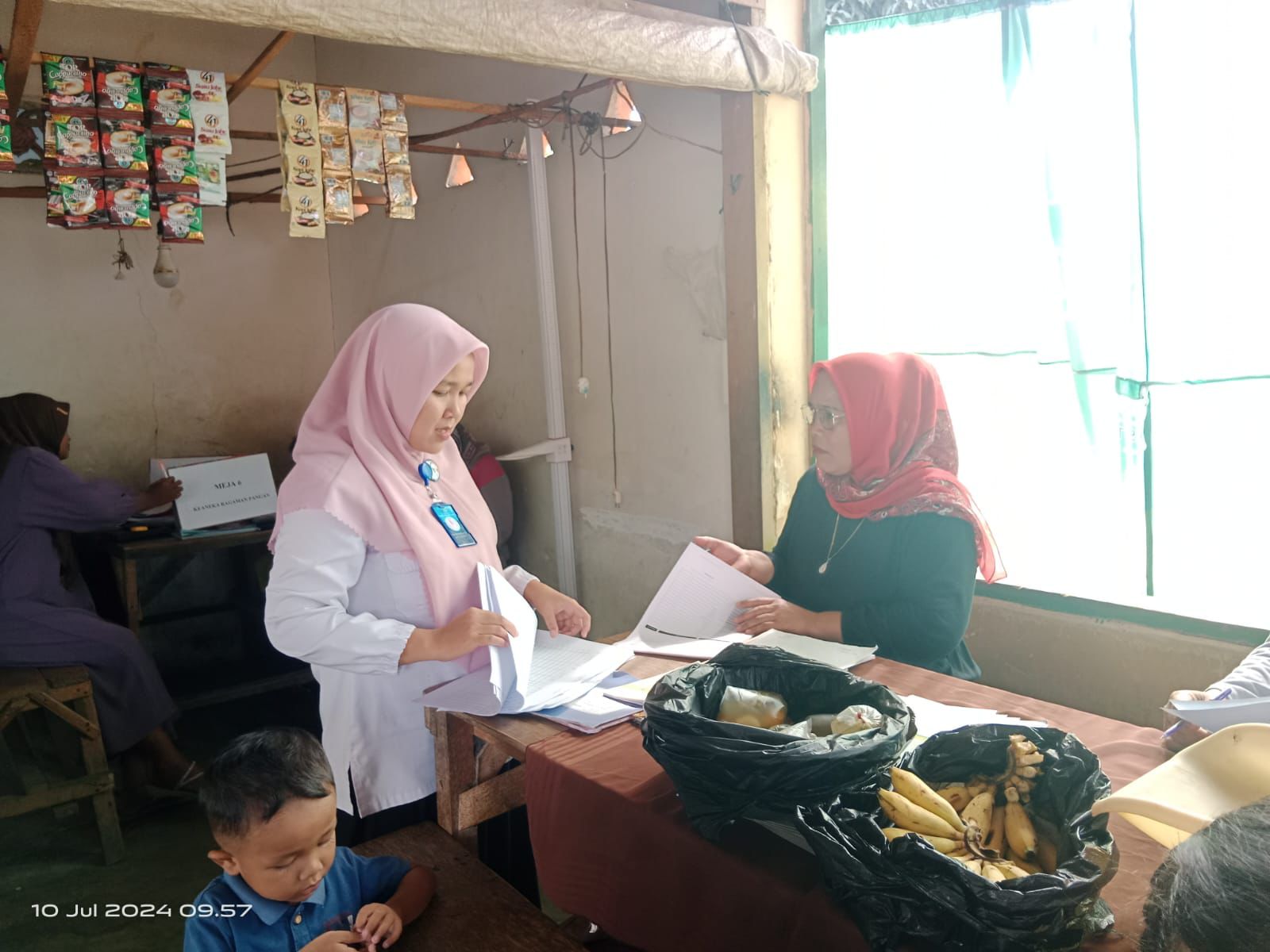 PENDAMPINGAN DAN EVALUASI KINERJA KADER DI POSYANDU PUSKESMAS RAHUL 