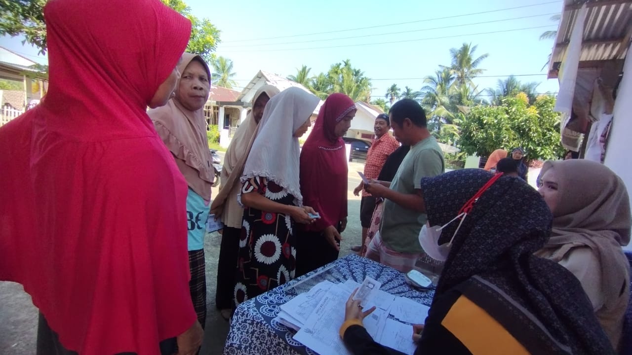 Puskesmas Pasar Baru melakukan Skrining (Pemeriksaan Kesehatan) Penyakit Tidak Menular (PTM)  Kenaga