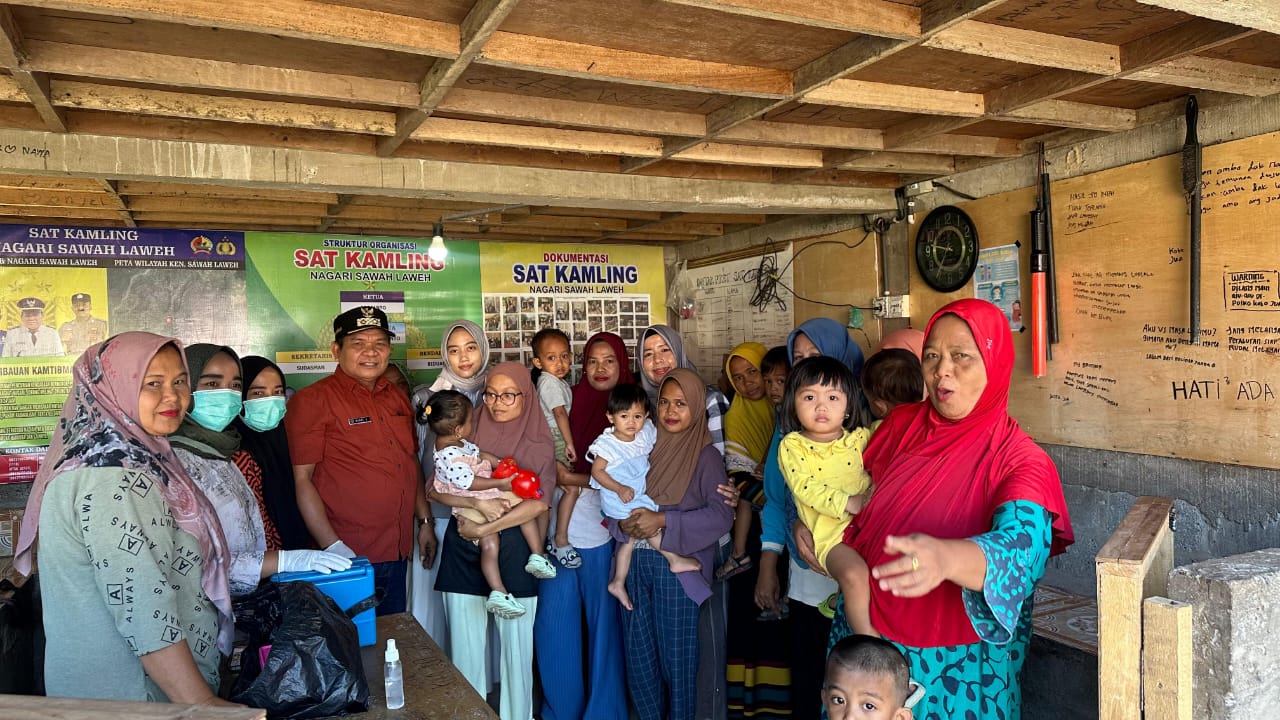 KEGIATAN PENYULUHAN KELILING TERKAIT PELAKSANAAN PIN POLIO DI WILAYAH UPT PUSKESMAS PASAR BARU