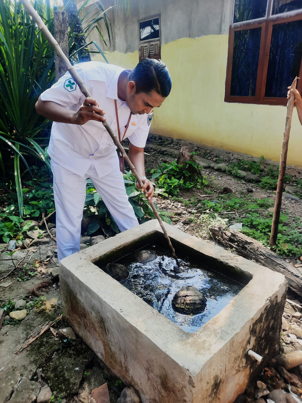 PENYELIDIKAN EPIDEMIOLOGI DAN SURVEY VEKTOR MALARIA DBD DI KP. KOTO PULAI KAMBANG TIMUR  WILAYAH KER