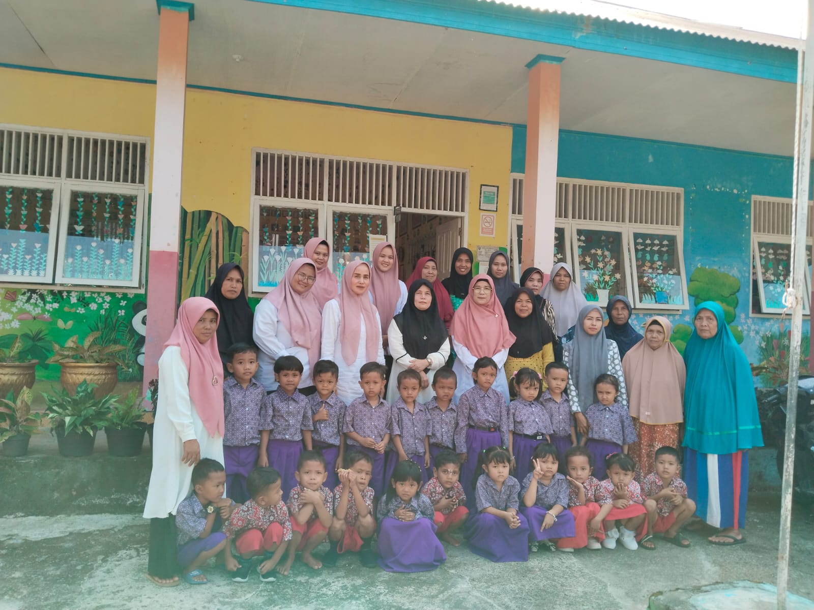 Koordinasi dan pelaksanaan PIN POLIO di TK Asam Kumbang Puskesmas Asam Kumbang