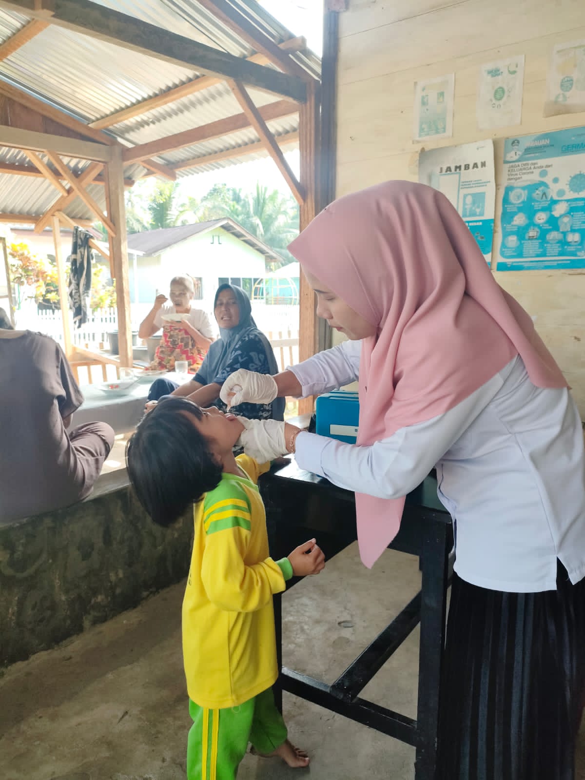 Mengejar  Sasaran PIN POLIO melalui Sweeping di Wilayah Kerja Puskesmas Rahul