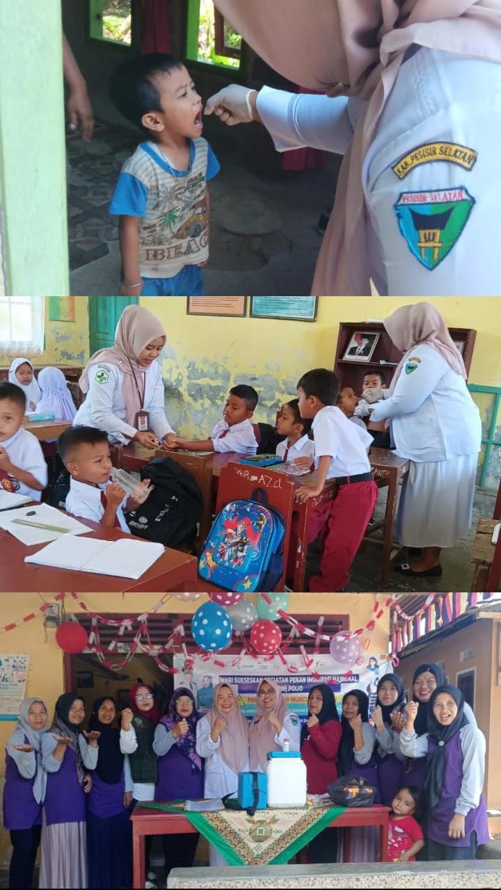PELAKSANAAN PIN POLIO TAHAP II PUSKESMAS IV KOTO MUDIK