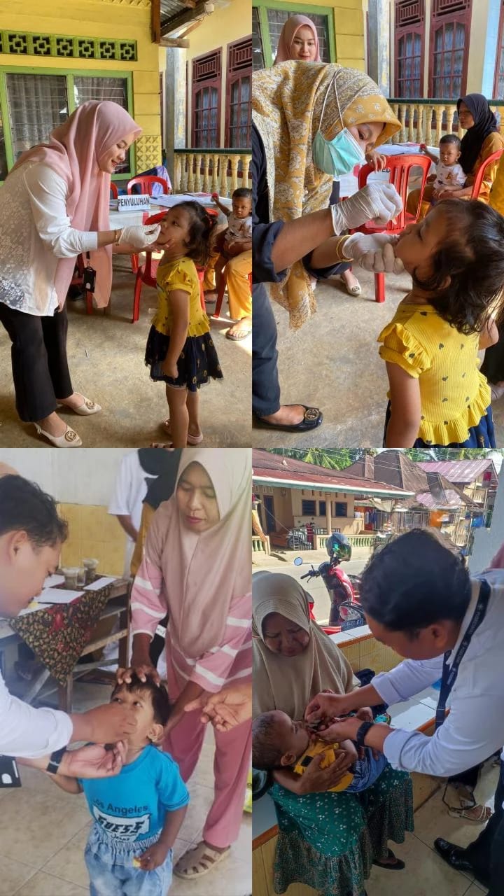 BULAN PENIMBANGAN MASSAL DAN PEMBERIAN VITAMIN A DI UPT PUSKESMAS PASAR BARU