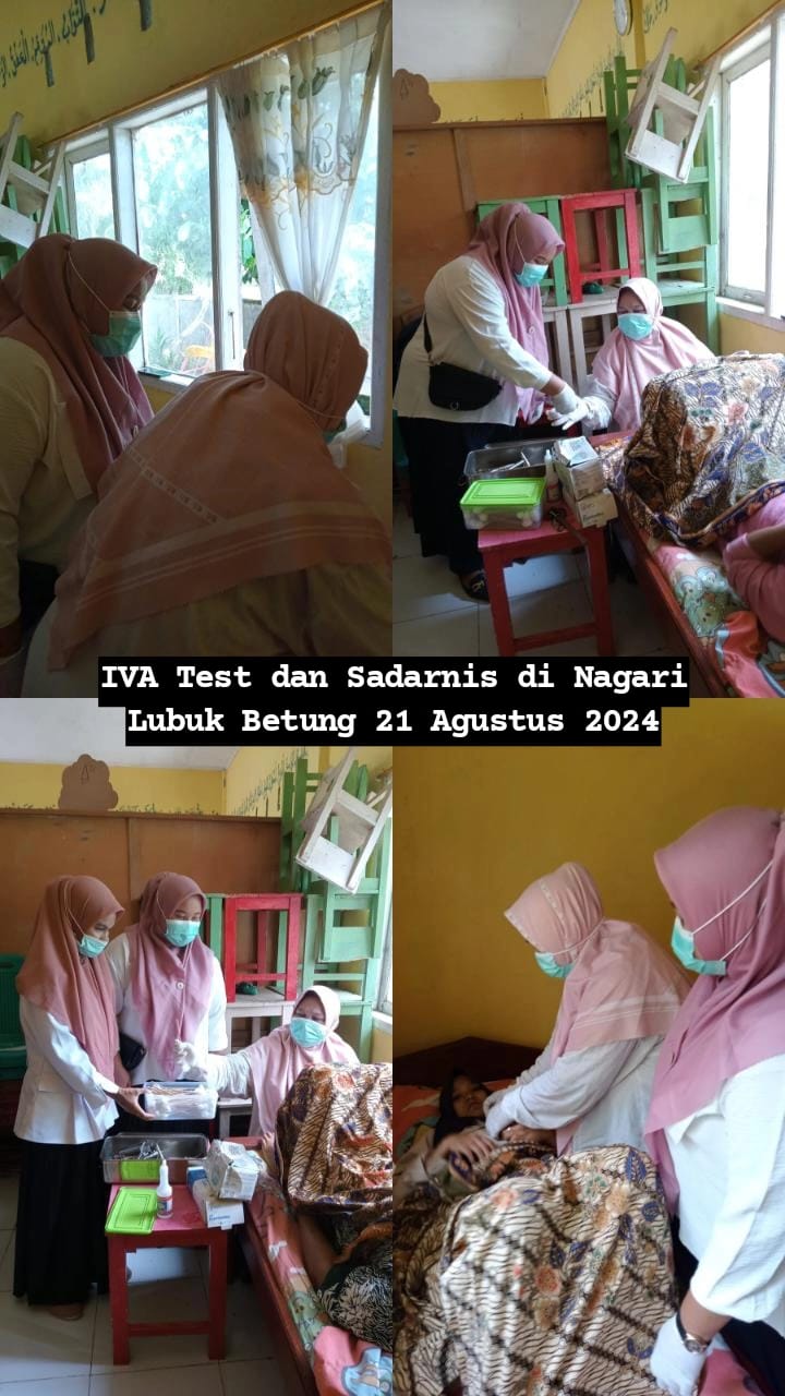 Deteksi Dini Kanker Serviks Dan Kanker Payudara Melalui Pemeriksaan IVA Test dan Sadanis 