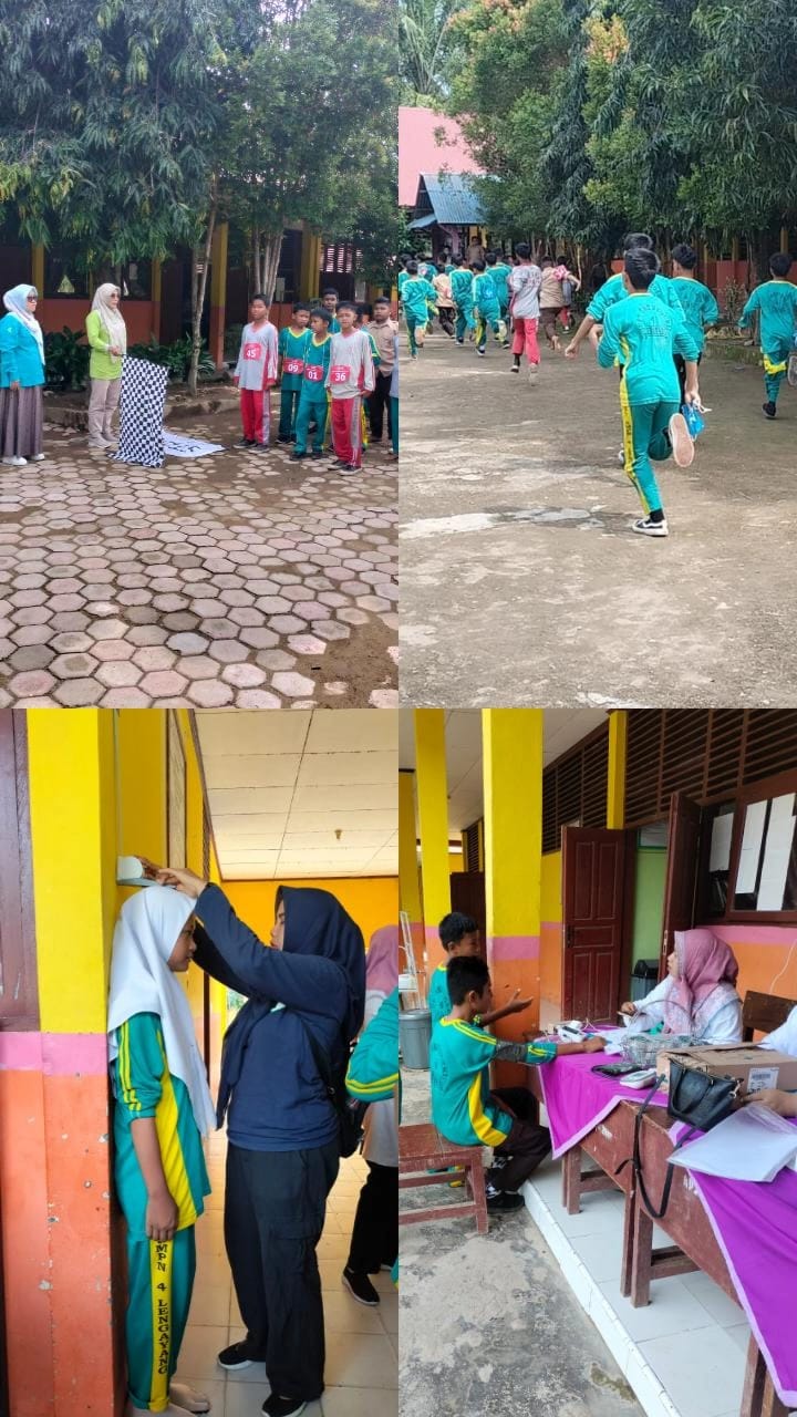 Kegiatan Kesehatan Kerja dan Olahraga Di SMPN 04 Lengayang