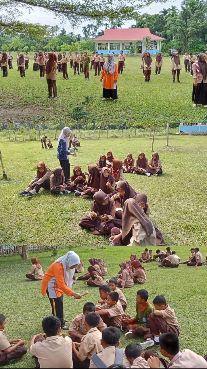 Kegiatan Aksi Bergizi  Di SMPN 8 SUTERA. 