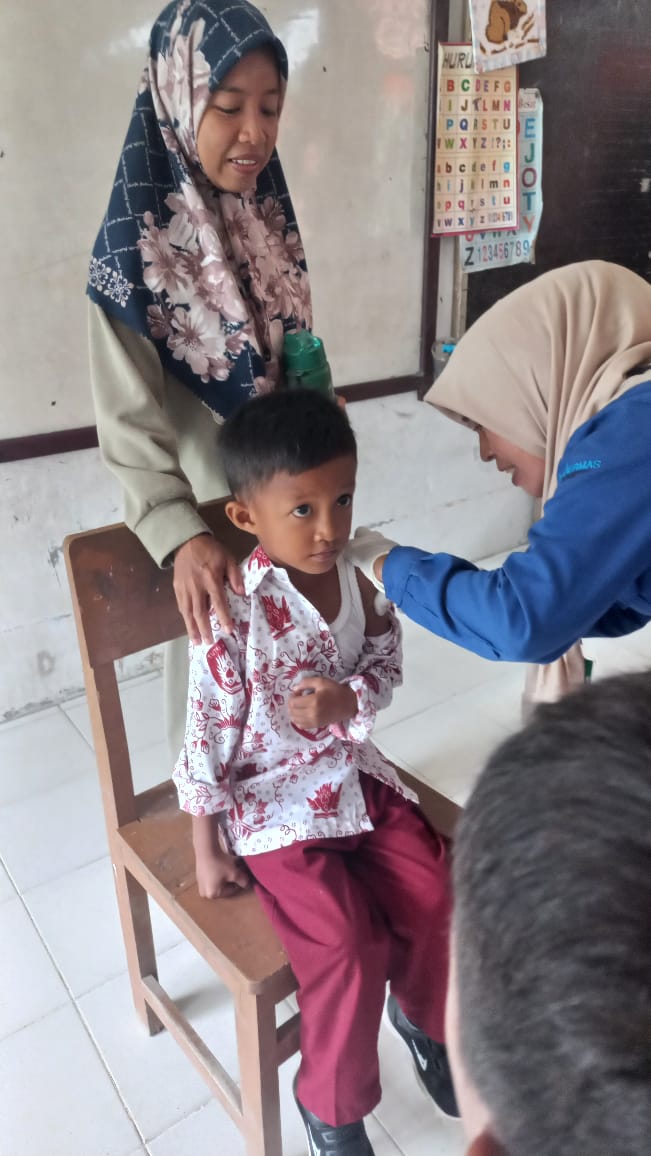 Kegitan BIAS Di SDN  06 Kampung Pansur Wilayah Kerja Puskesmas Tarusan