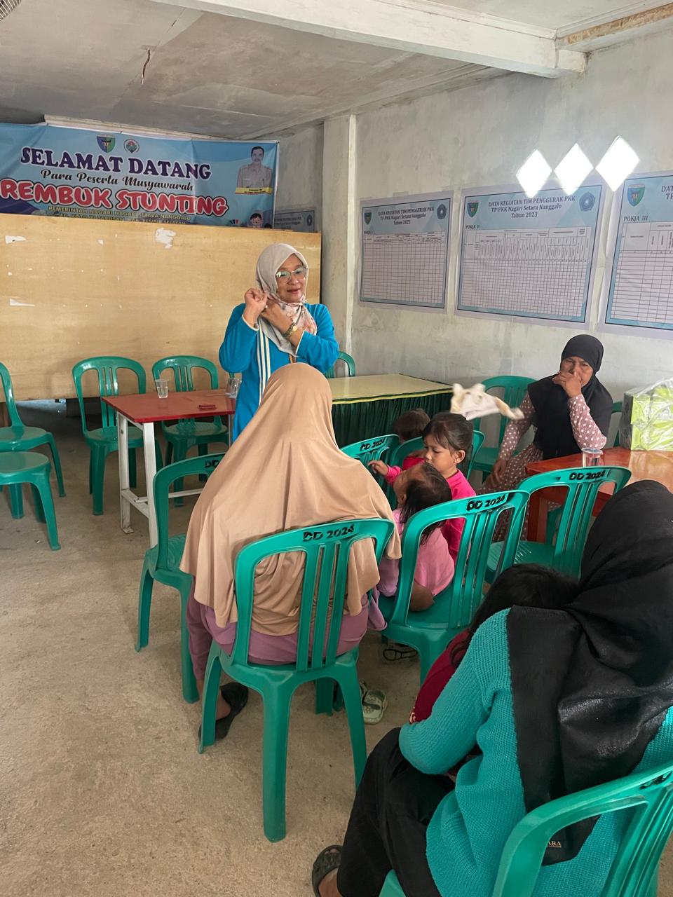 Pelaksanaan kelas ibu Balita di nagari Setara nanggalo selatan wilayah Kerja Puskesmas Tarusan 