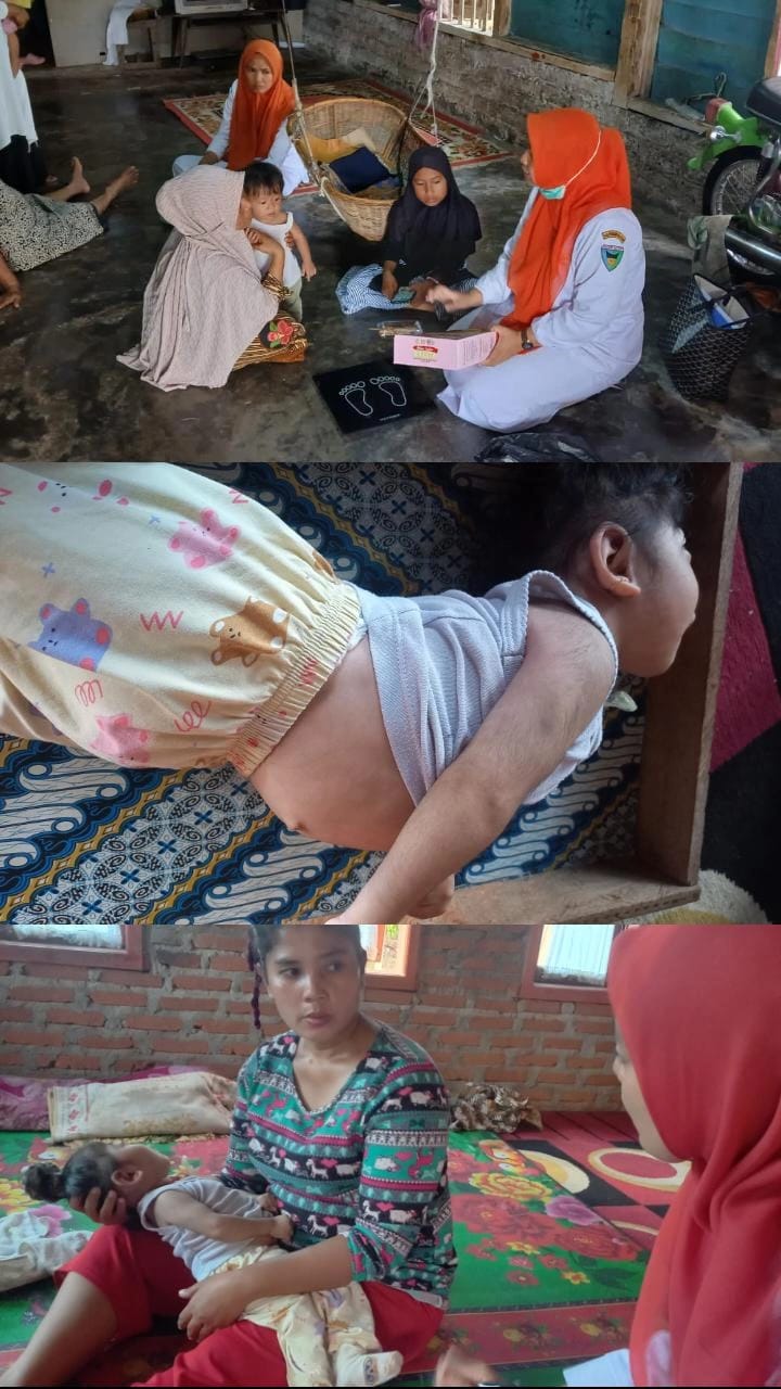 KUNJUNGAN BALITA STUNTING / GIZI BURUK DI WILAYAH KERJA PUSKESMAS AIRPURA