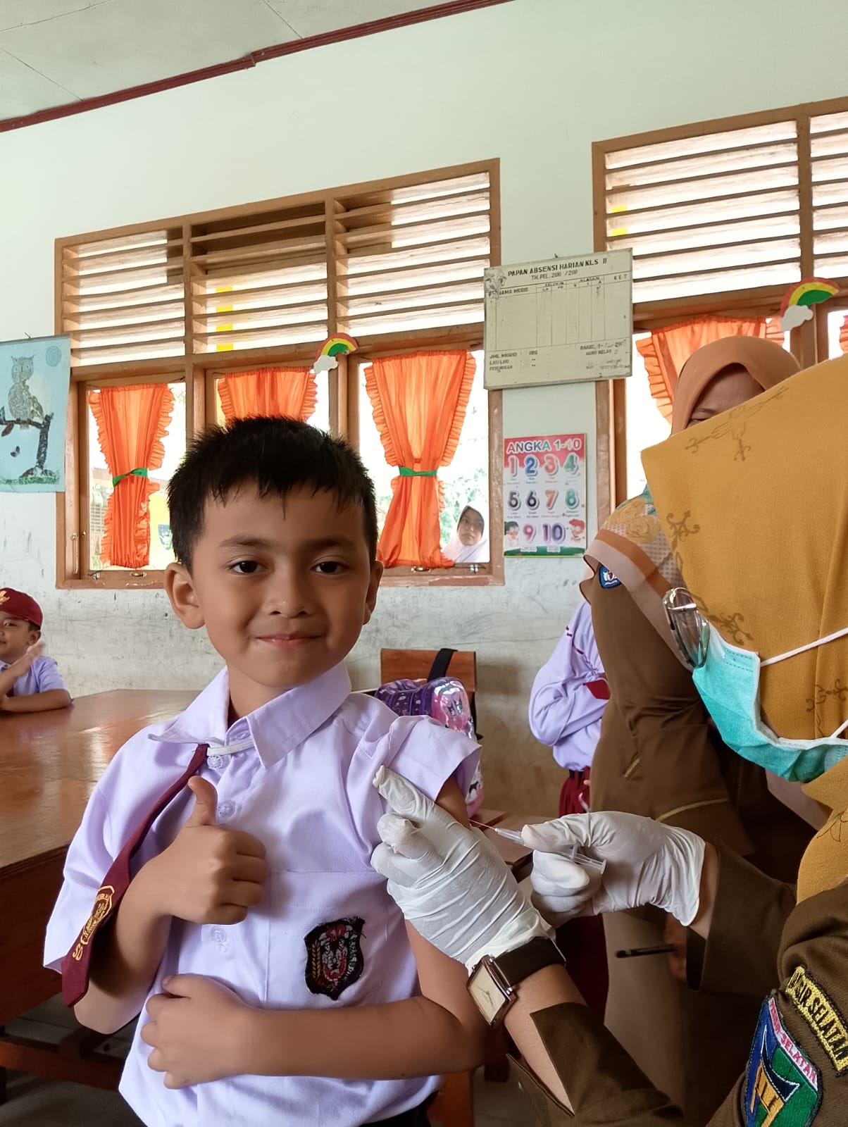 Pelaksanaan BIAS pada Siswa Sekolah Dasar di SDN 02 Pasar Bukit Tapan Wilayah Kerja Puskesmas Tapan 