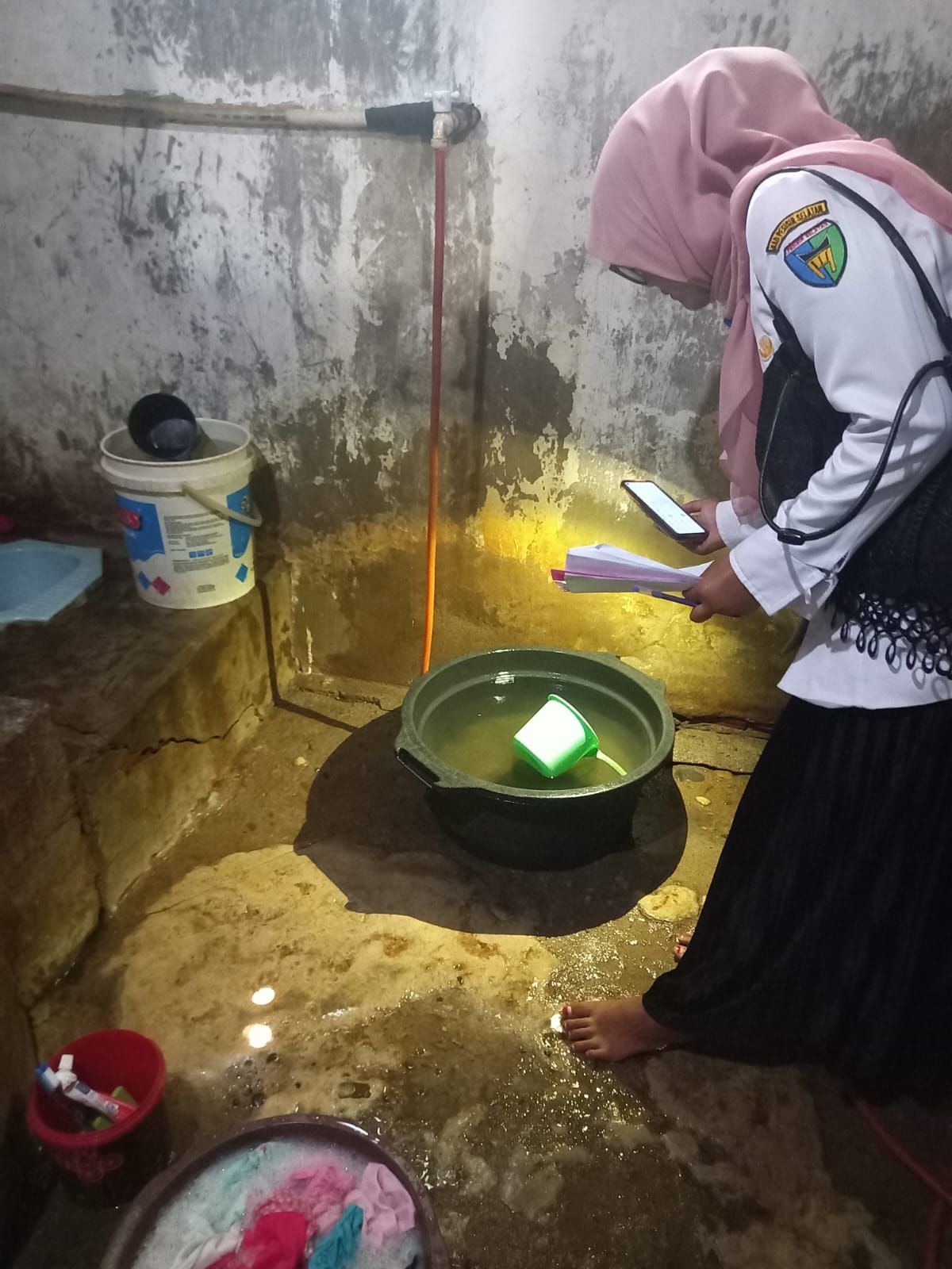 Pelaksanaan Kegiatan Survei Vektor DBD dan PSN  di Nagari Kampung Tengah Tapan Wilayah Kerja Puskesm