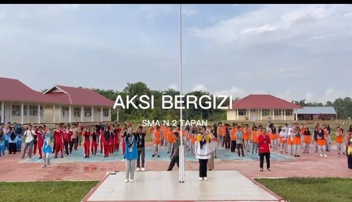 KEGIATAN AKSI BERGIZI DI SMAN 2 BASA AMPEK BALAI TAPAN