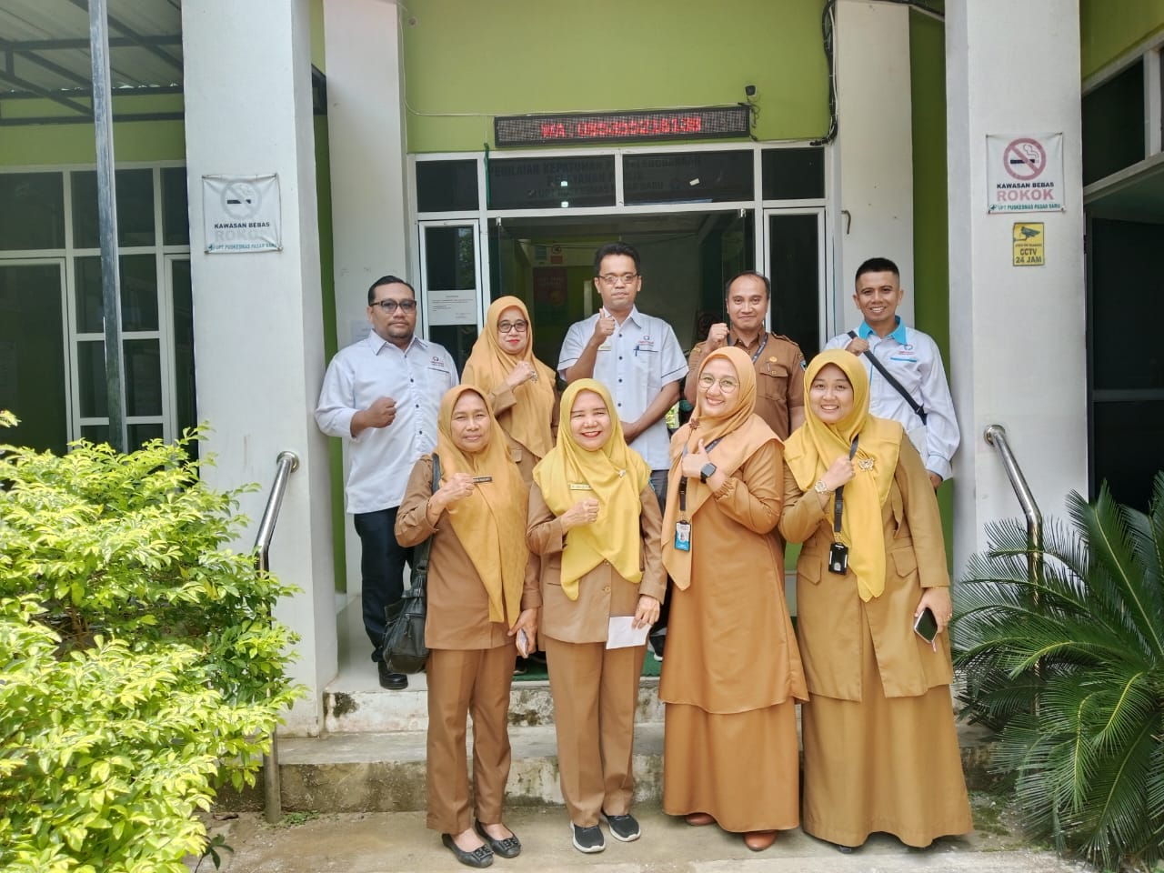 Penilaian Kepatuhan Pelayanan Publik oleh Lembaga Ombudsman RI Di UPT Puskesmas Pasar Baru