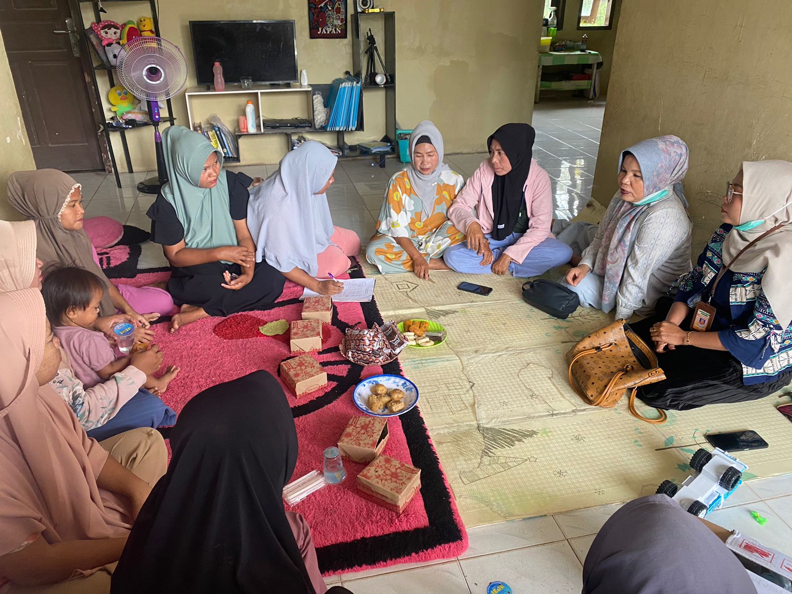 KEGIATAN KELAS IBU HAMIL DI NAGARI PULAU RAJO