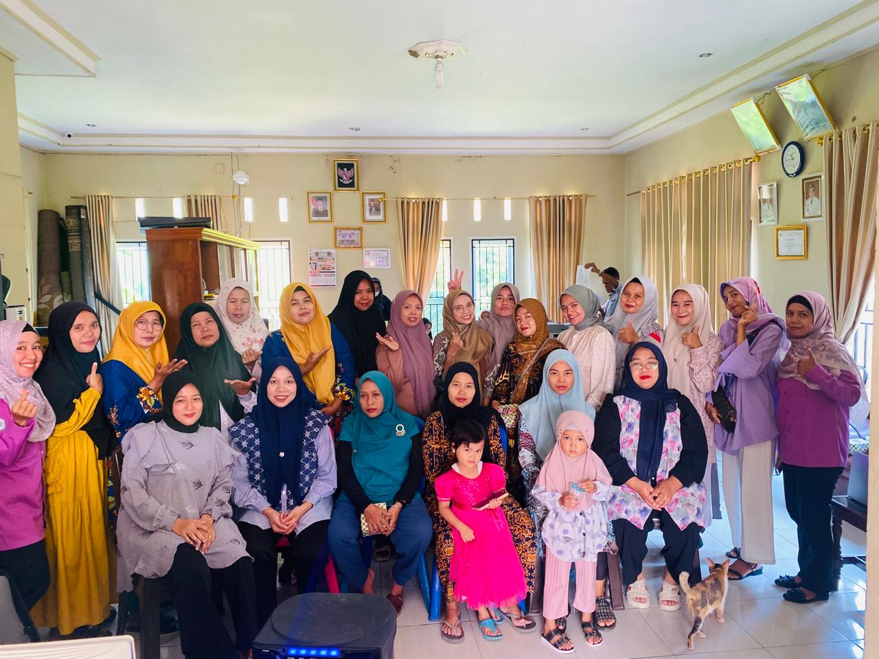 Rapat Koordinasi dengan OPD/ Perangkat Desa dan Masyarakat terkait P4K Dan Pemantauan Ibu Hamil Resi