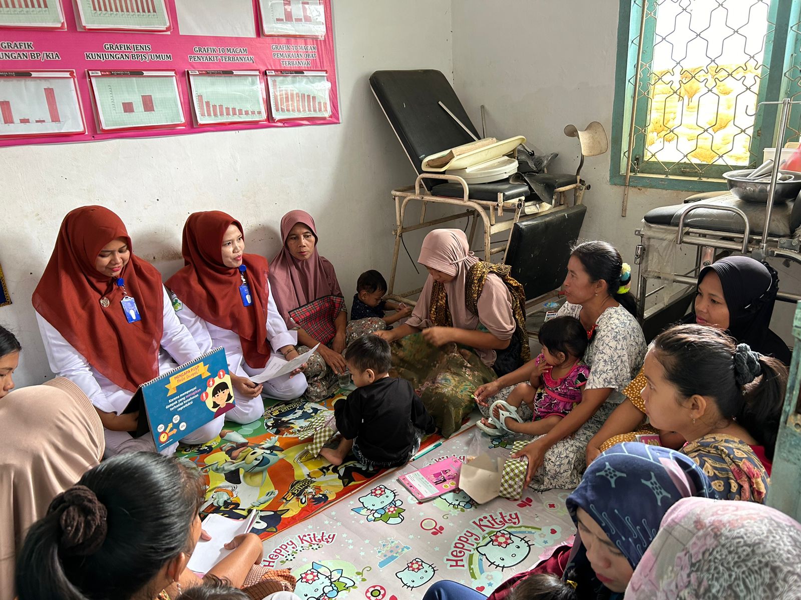 PENYULUHAN P2GP DI HARI BUKA POSYANDU