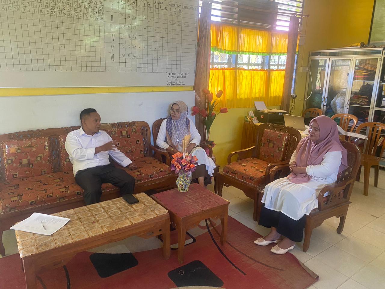 Inspeksi Kesehatan Lingkungan Di Sekolah  Puskesmas Rahul