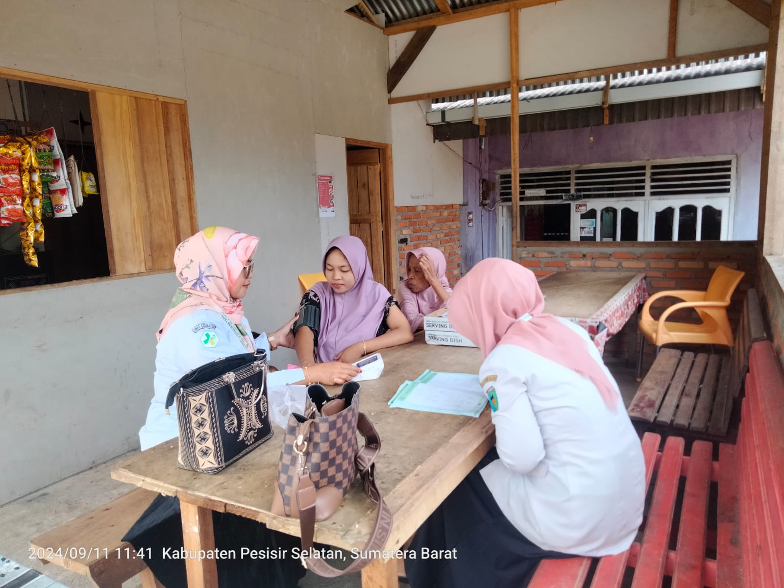 Kunjungan Bumil KEK dan Balita Stunting Dikawasan Puskesmas Tapan 