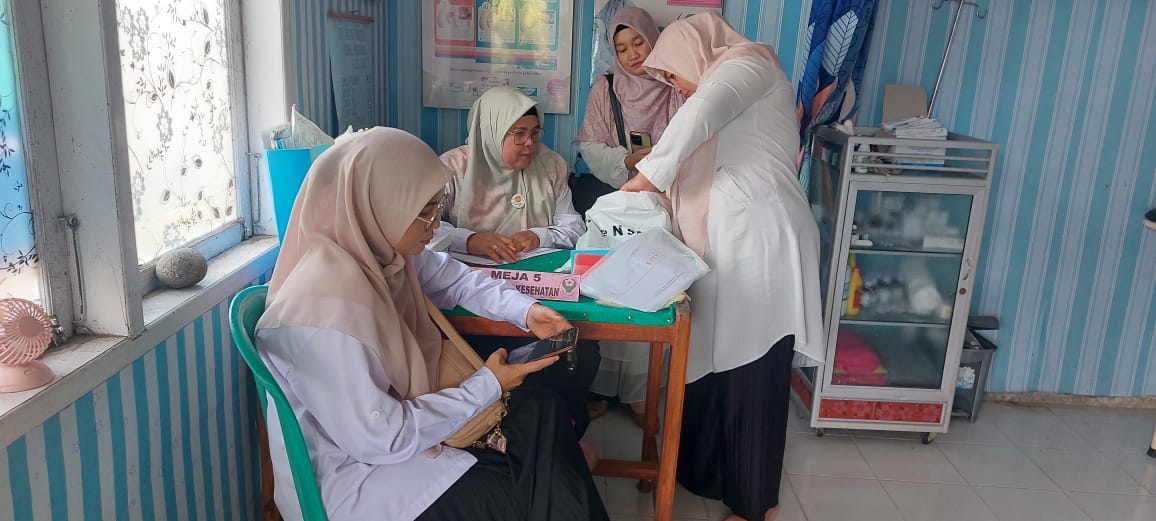 Monev Pustu Poskesri  Di Wilayah Kerja Puskesmas Kambang 