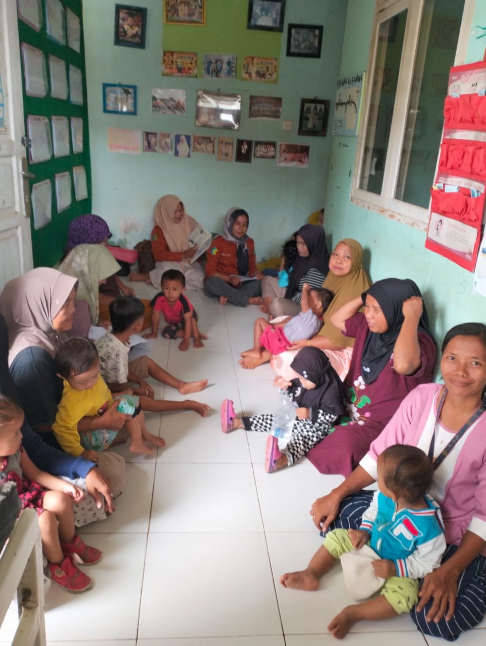 Kegiatas Kelas Ibu Balita Di  Kampung Tanjung Gadang