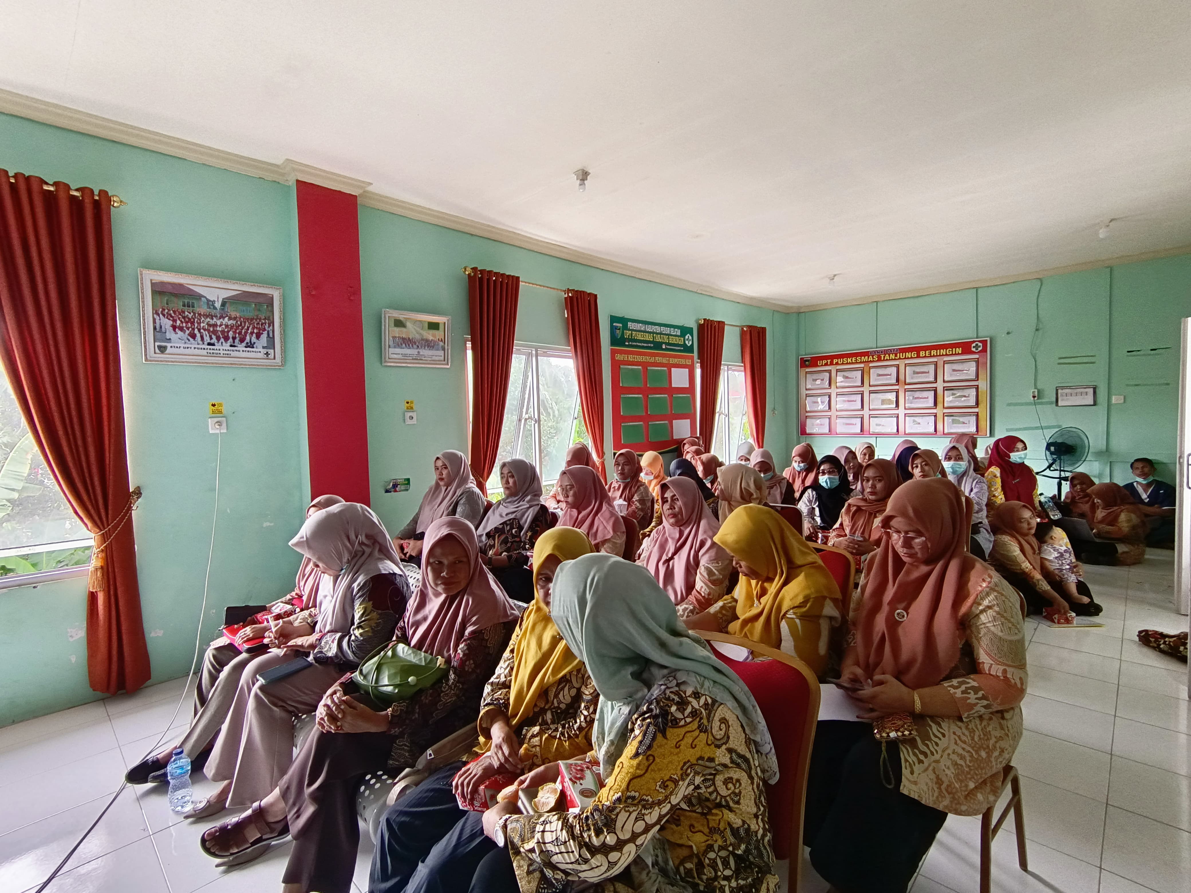 PELAKSANAAN LOKMIN BULANAN PUSKESMAS TANJUNG BERINGIN 